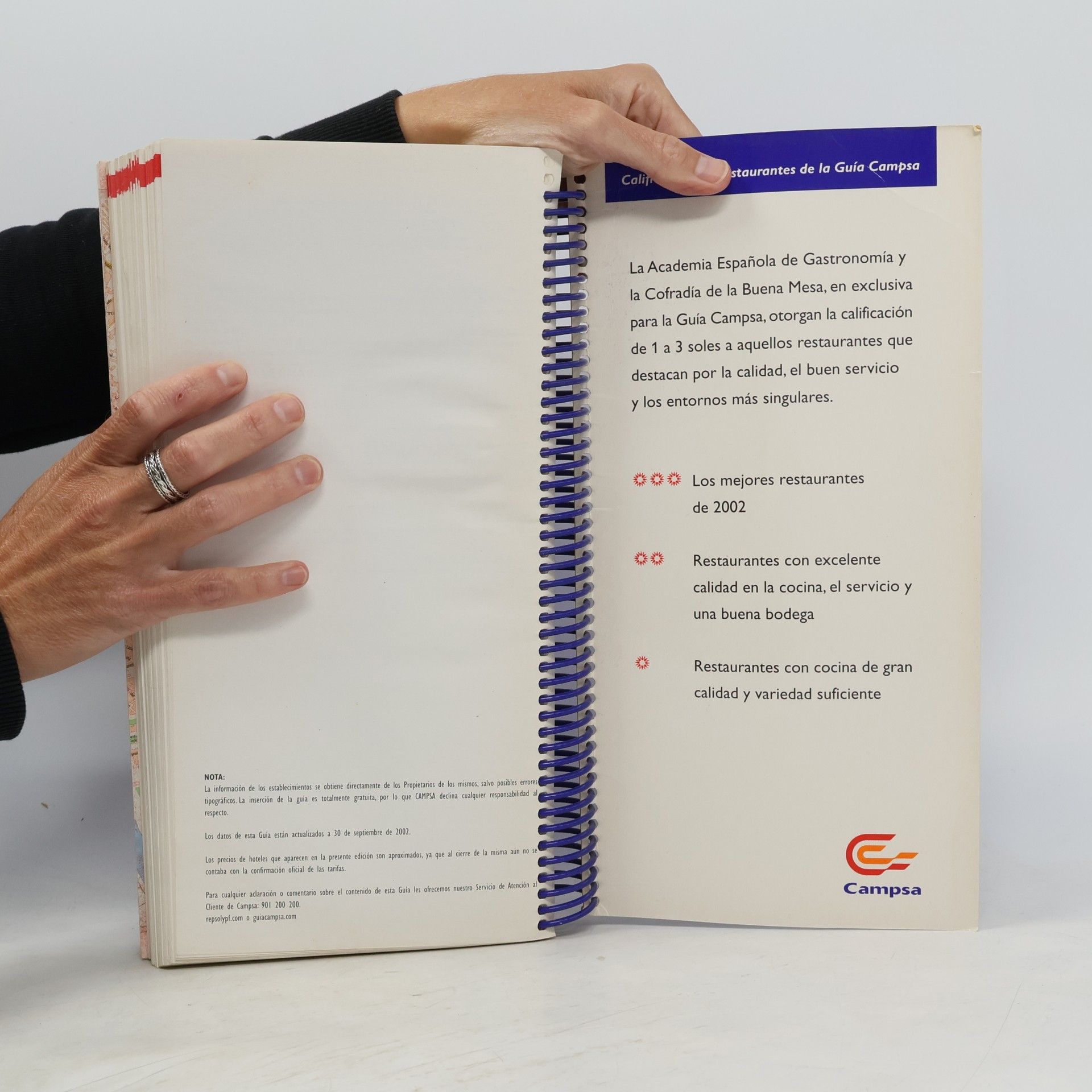 Guía Campsa 2003 España
