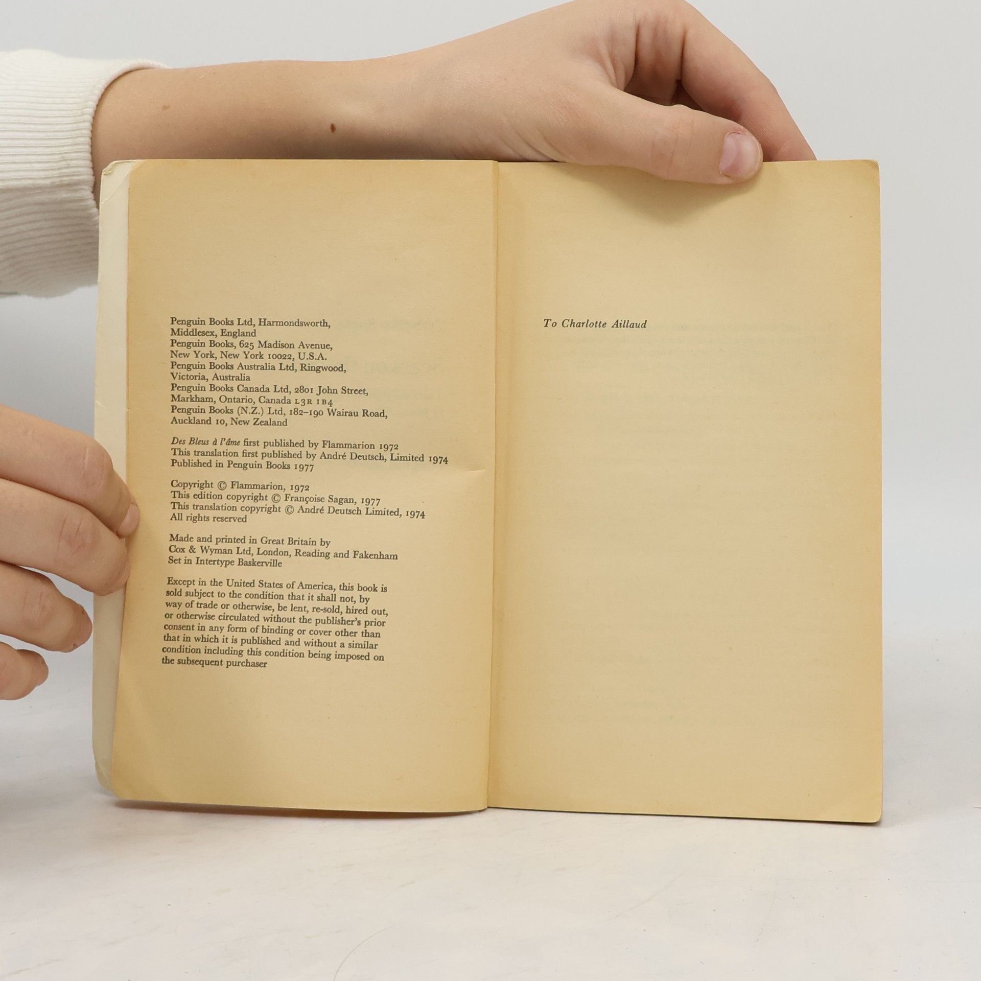 Françoise Sagan Scars on the Soul