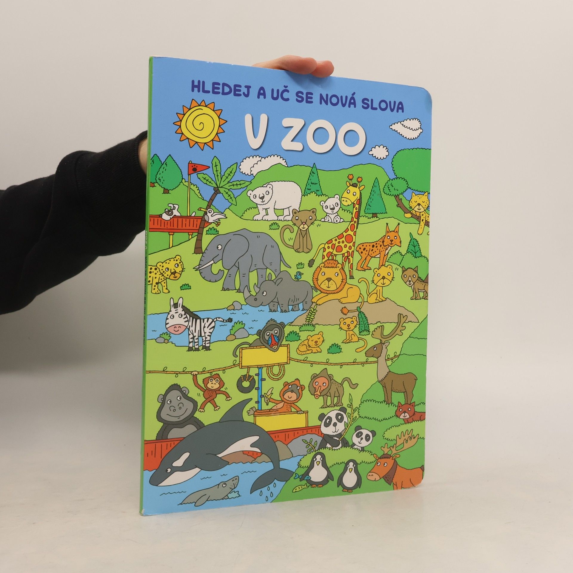 Collectif d'auteurs Hledej a uč se nová slova: V zoo