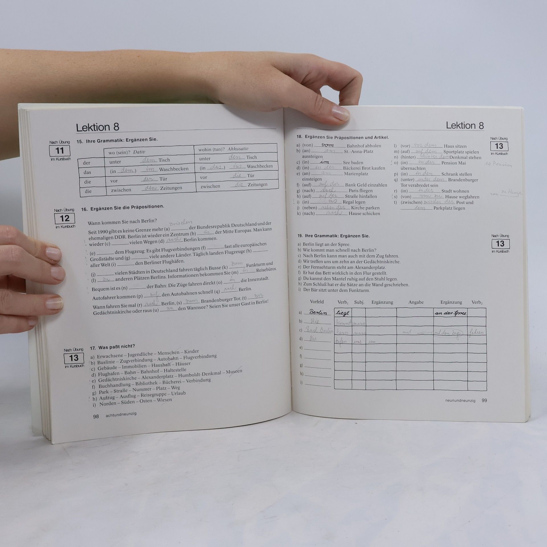 Kolektiv autorů Themen neu. Lehrwerk für Deutsch als Fremdsprache. Arbeitsbuch 1