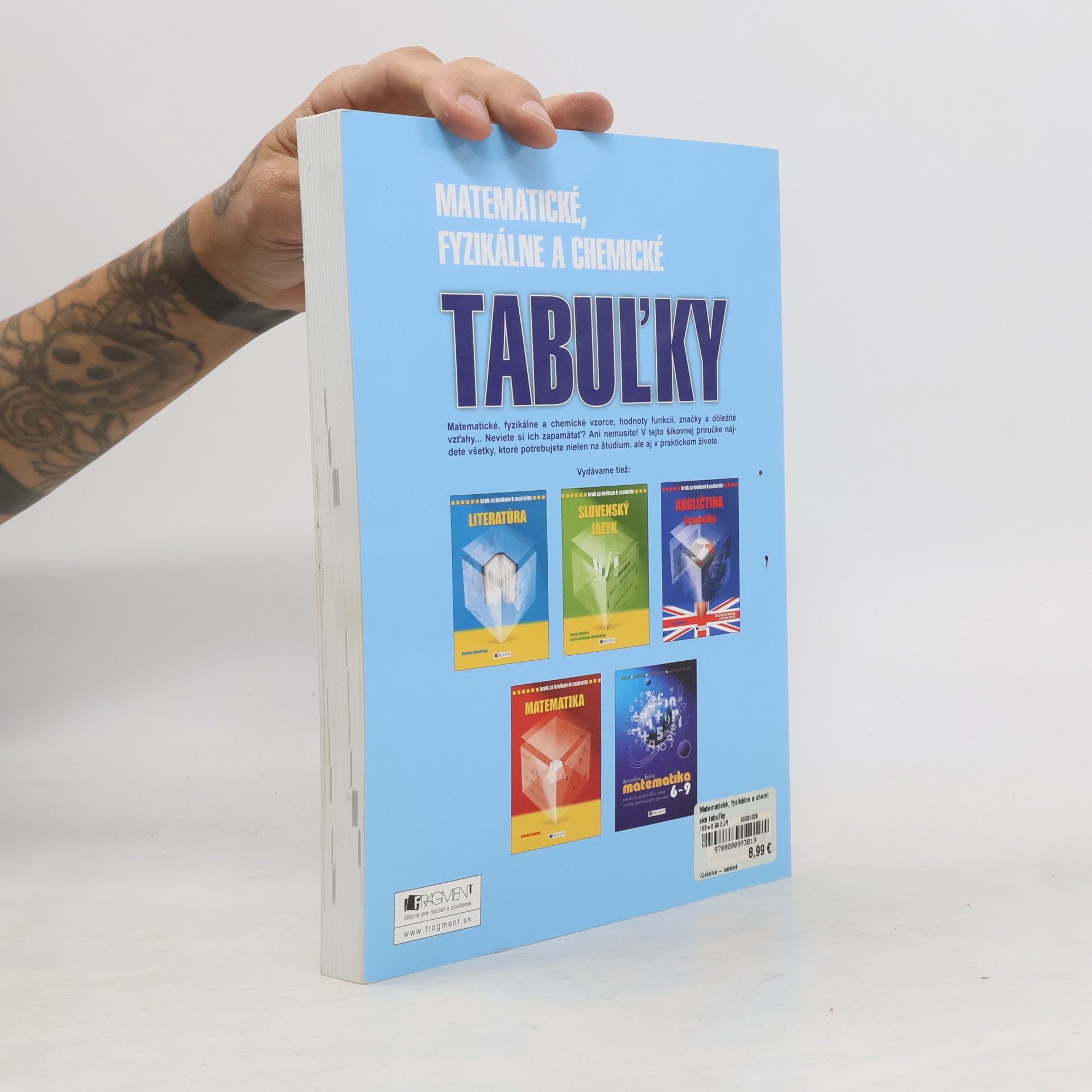 Kolektiv autorů Matematické, fyzikálne a chemické tabuľky