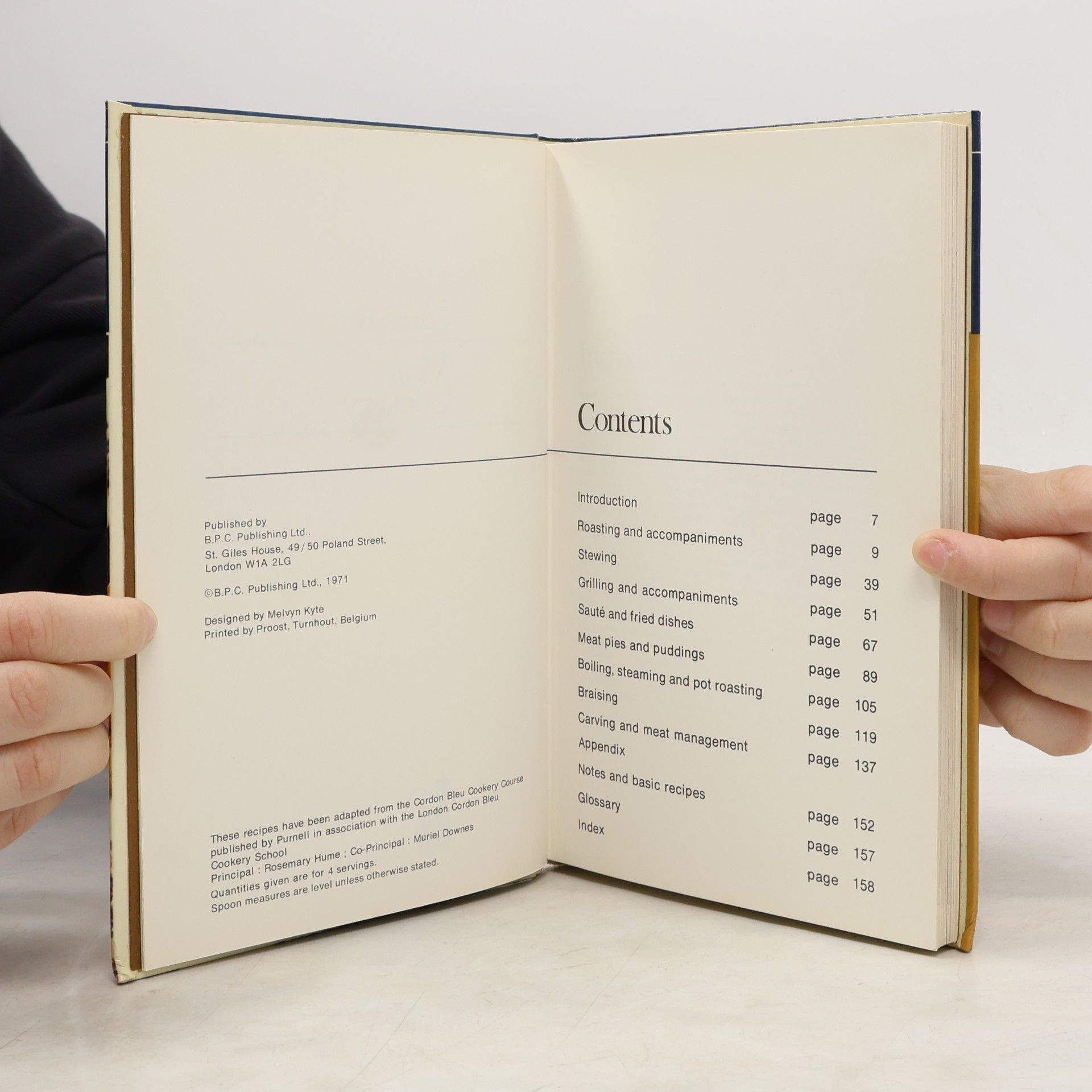 Le Cordon bleu Meat Cookery