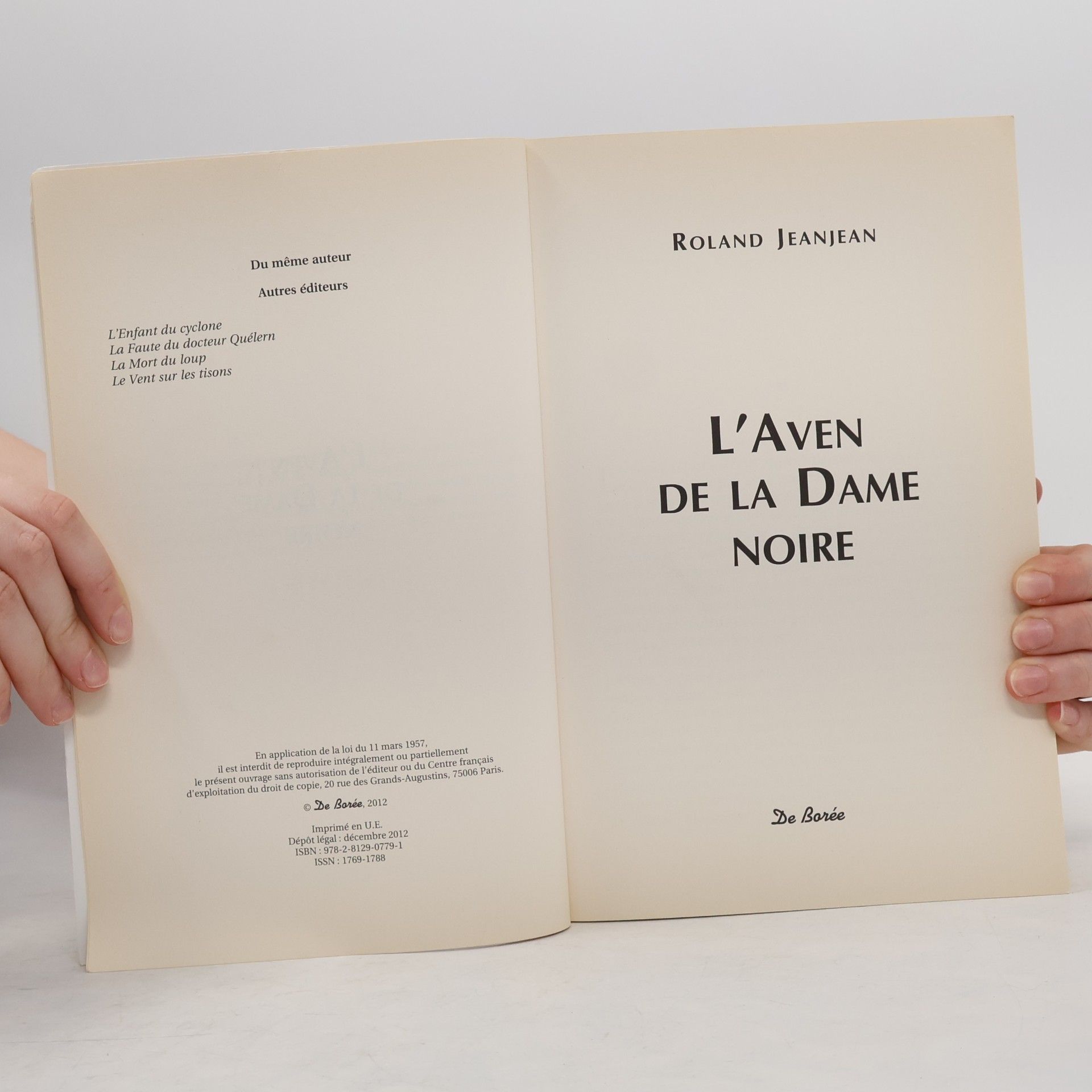 Roland Jeanjean L'Aven de la Dame Noire