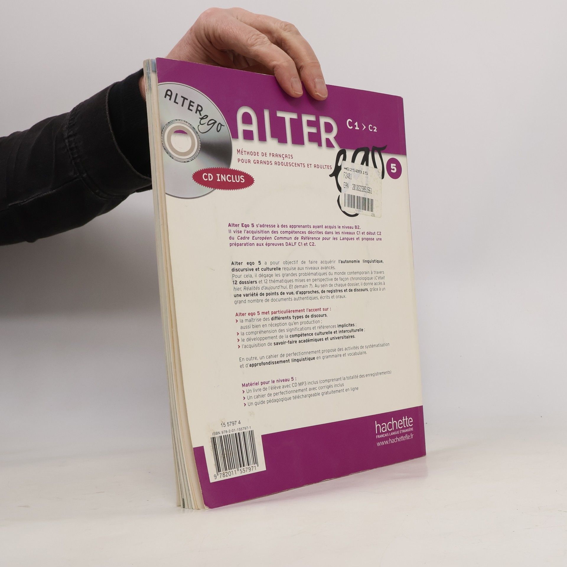Michel Guilloux Alter Ego 5 : methode de français C1>C2