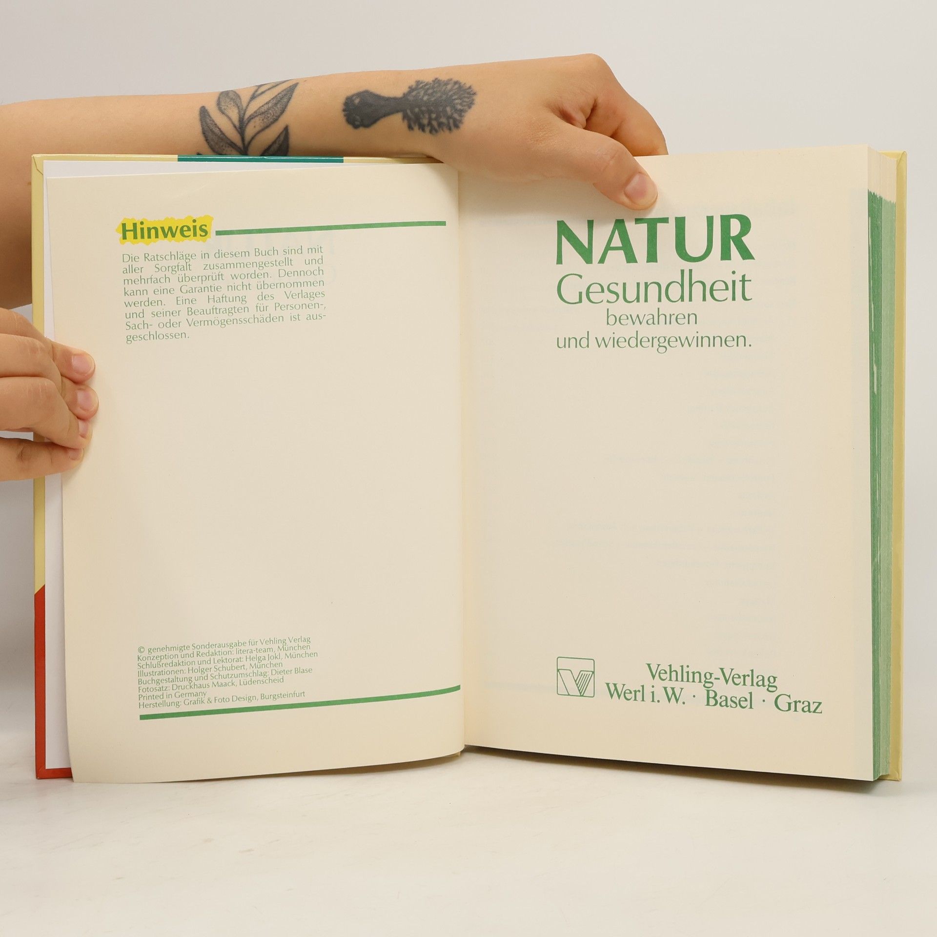 Collectif d'auteurs Gesundheit mit Hilfe der Natur