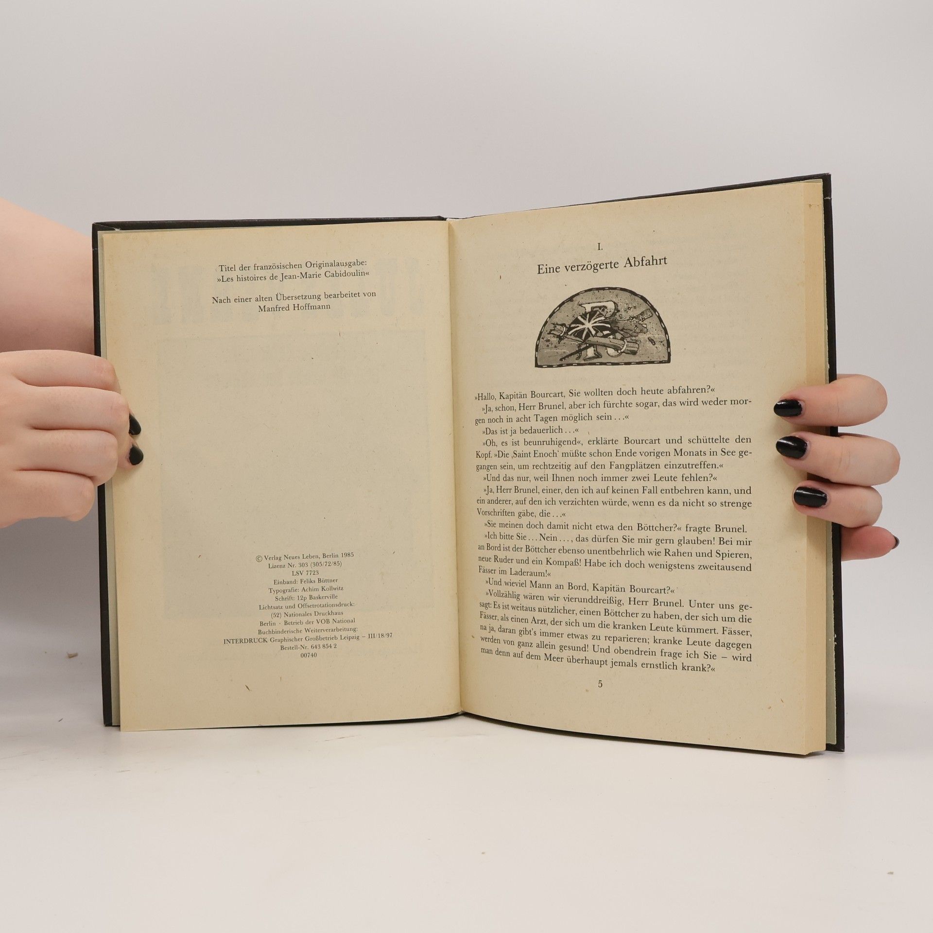 Jules Verne Monsieur Cabidoulin und die Grosse Seeschlange