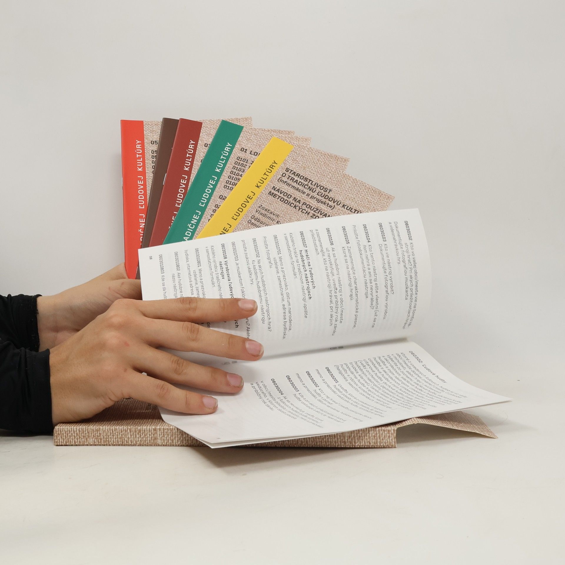 Autorenkollektiv Inventarizácia tradičnej ľudovej kultúry. Zošit 1.-6.