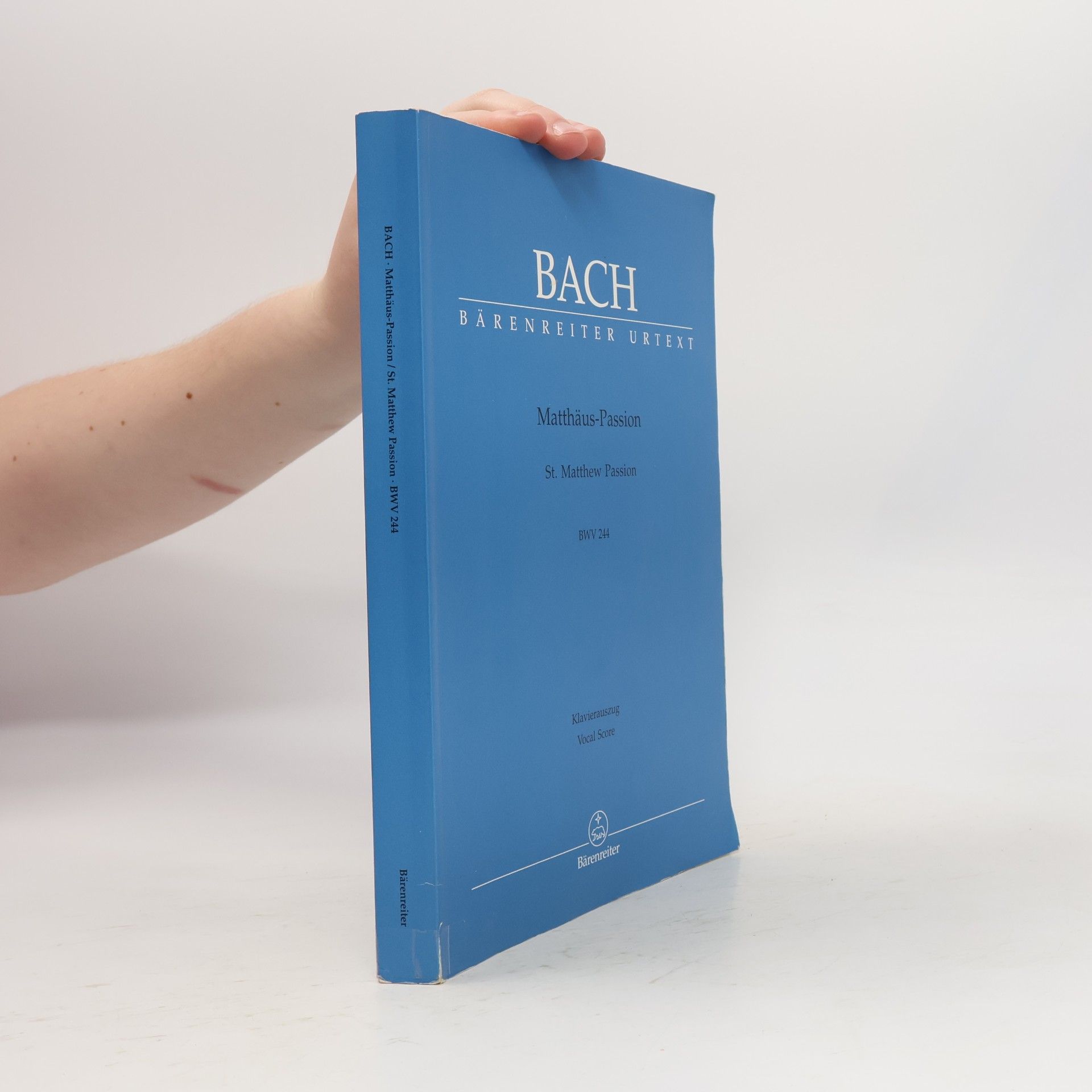 Johann Sebastian Bach Bärenreiter Urtext: Matthäus-Passion / St. Matthew Passion