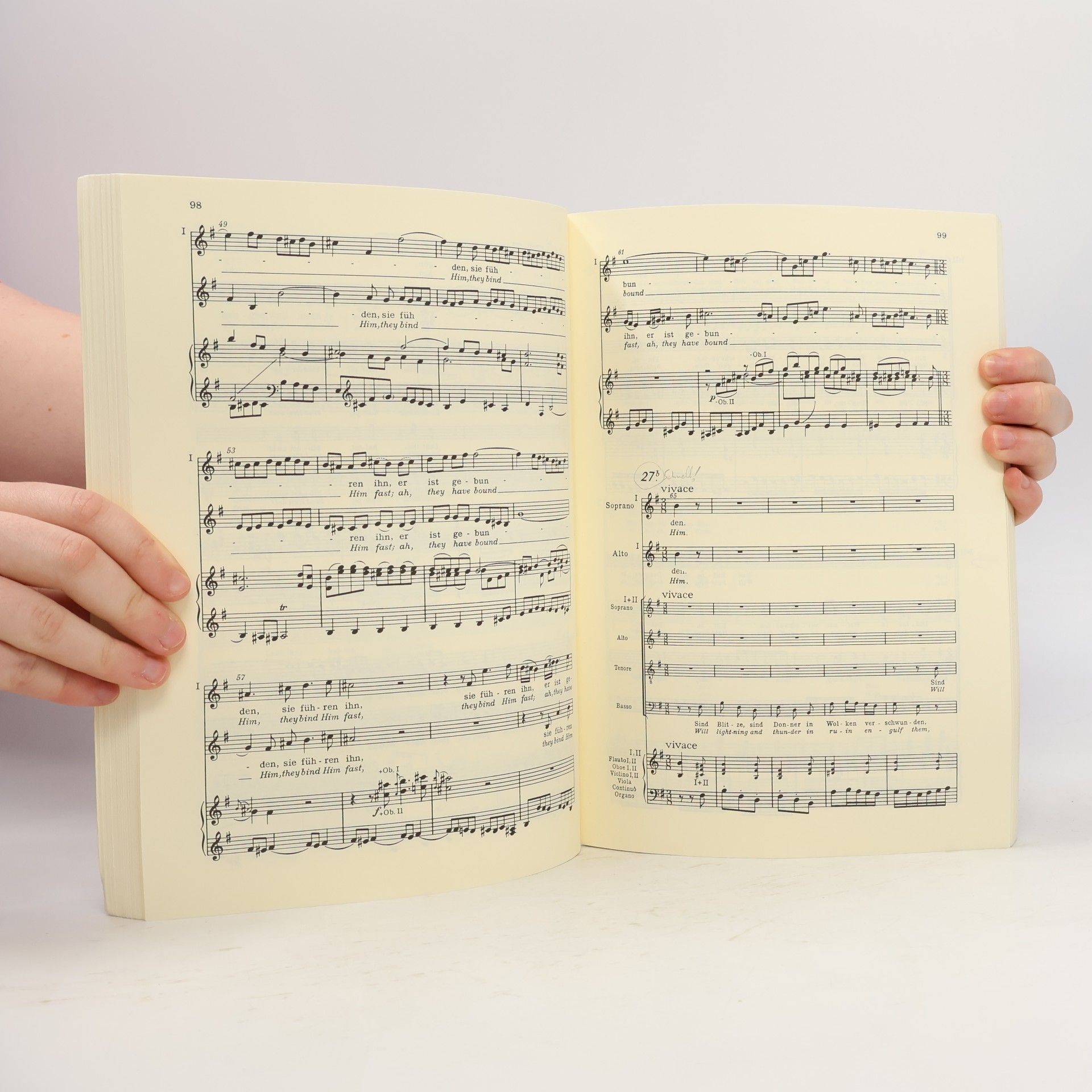 Johann Sebastian Bach Bärenreiter Urtext: Matthäus-Passion / St. Matthew Passion