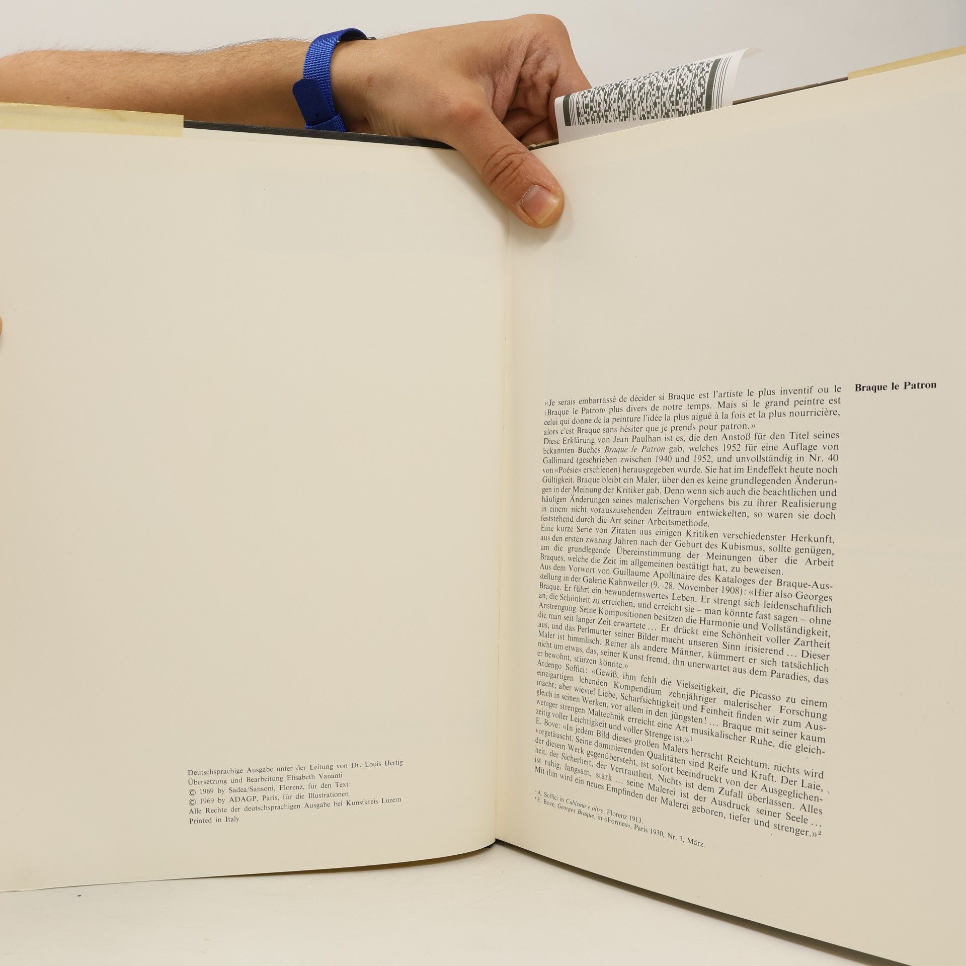 Lara Vinca Masini Georges Braque