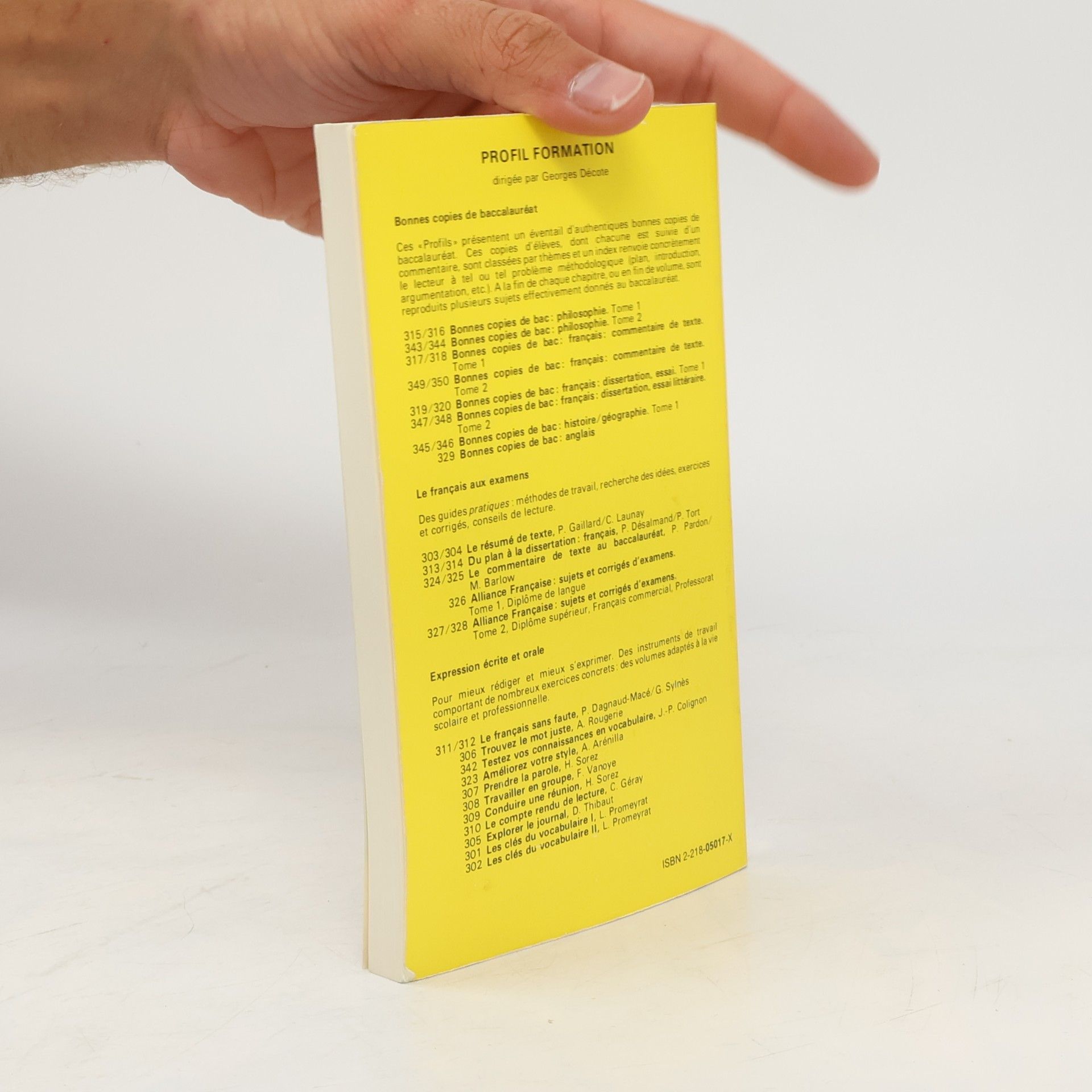 kolektiv Bonnes copies de Bac : Français : Commentaire de texte Tome 2