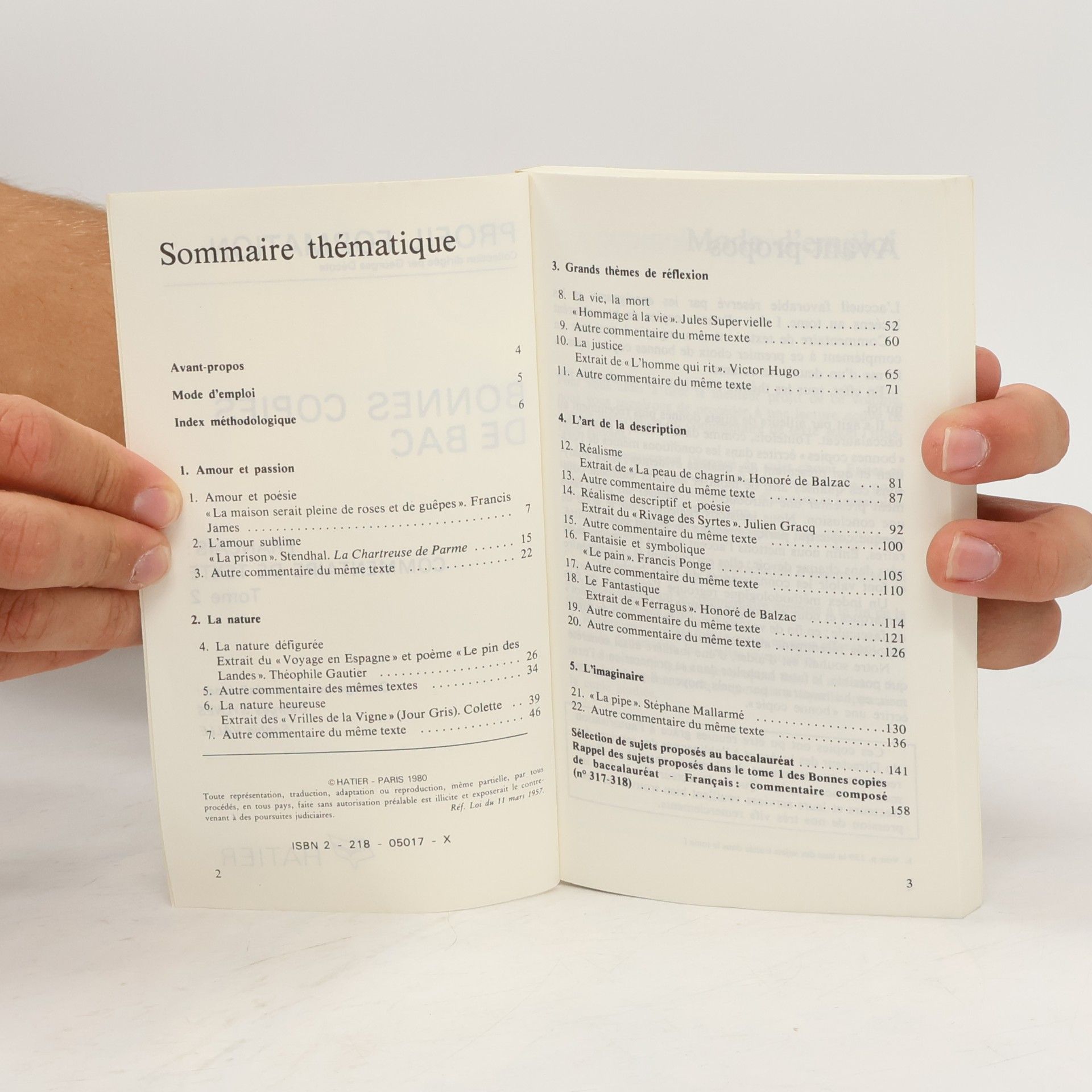 kolektiv Bonnes copies de Bac : Français : Commentaire de texte Tome 2
