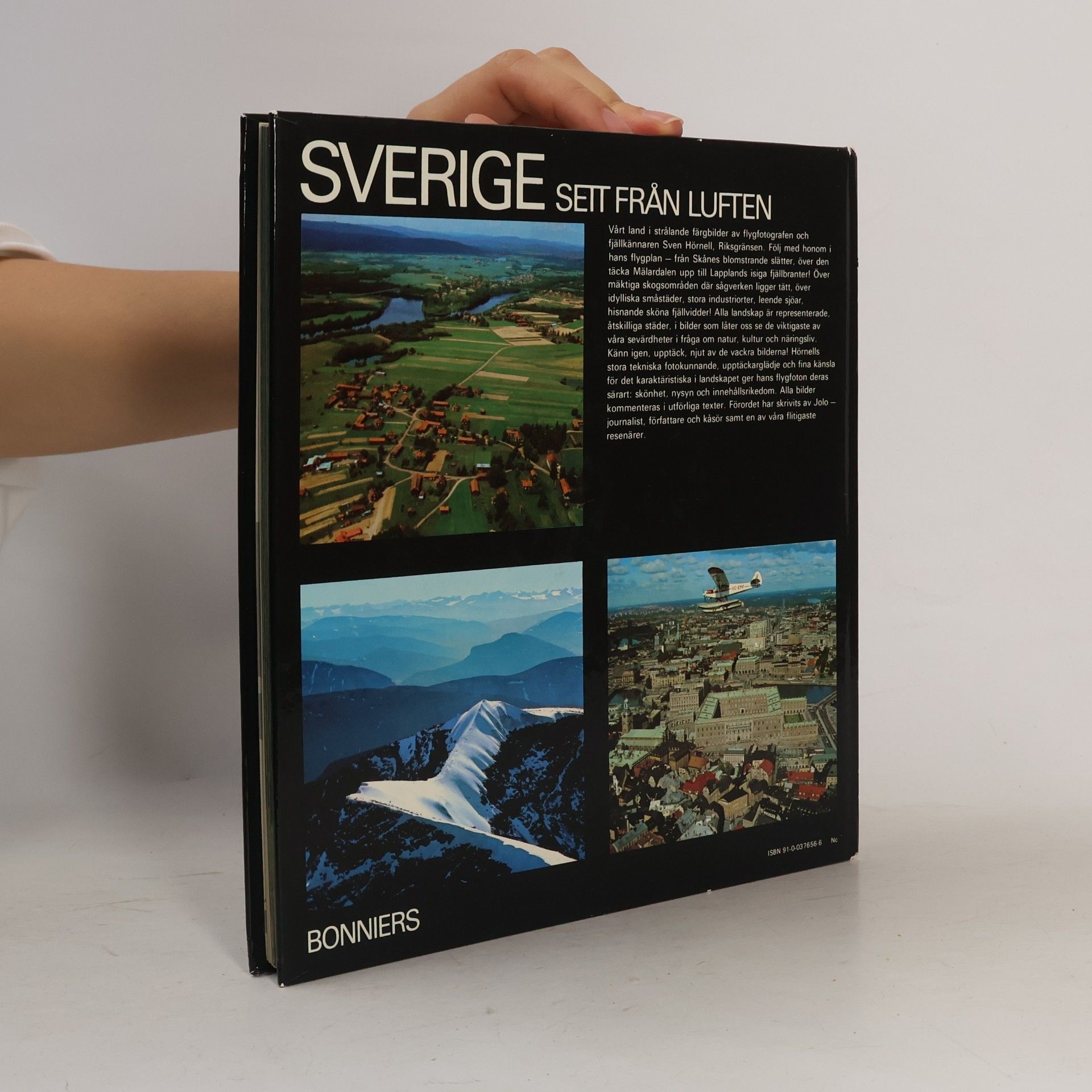 Sven Hörnell Sverige sett från luften