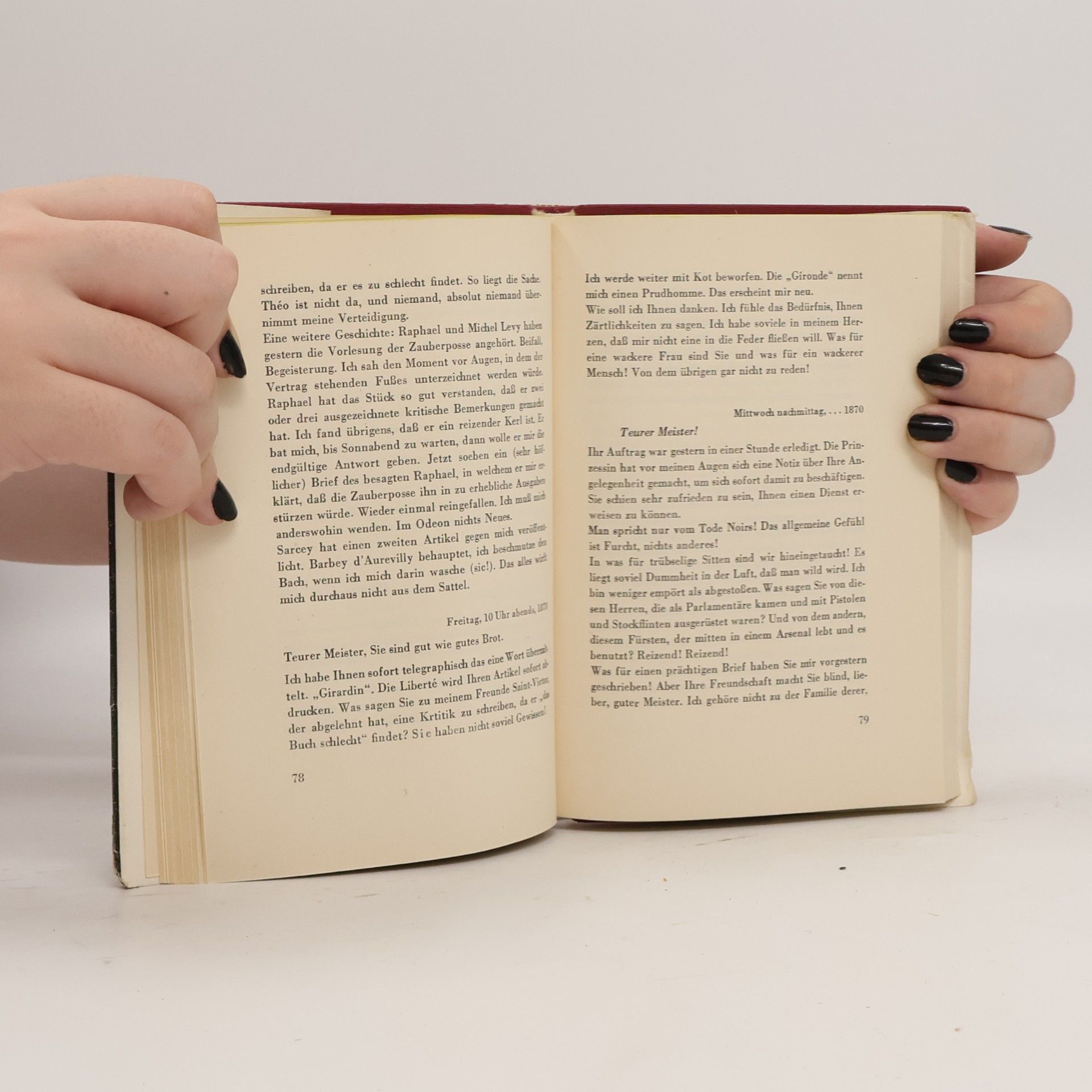 Gustave Flaubert Briefe an George Sand