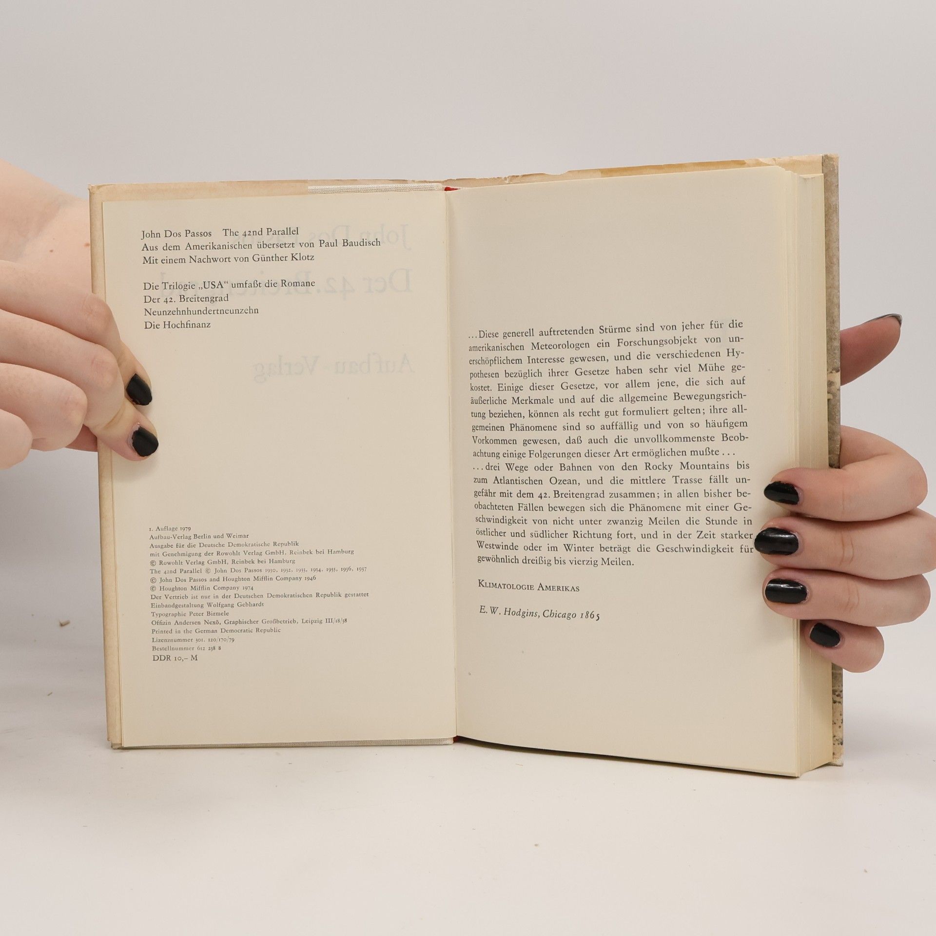 John Dos Passos Der 42. Breitengrad