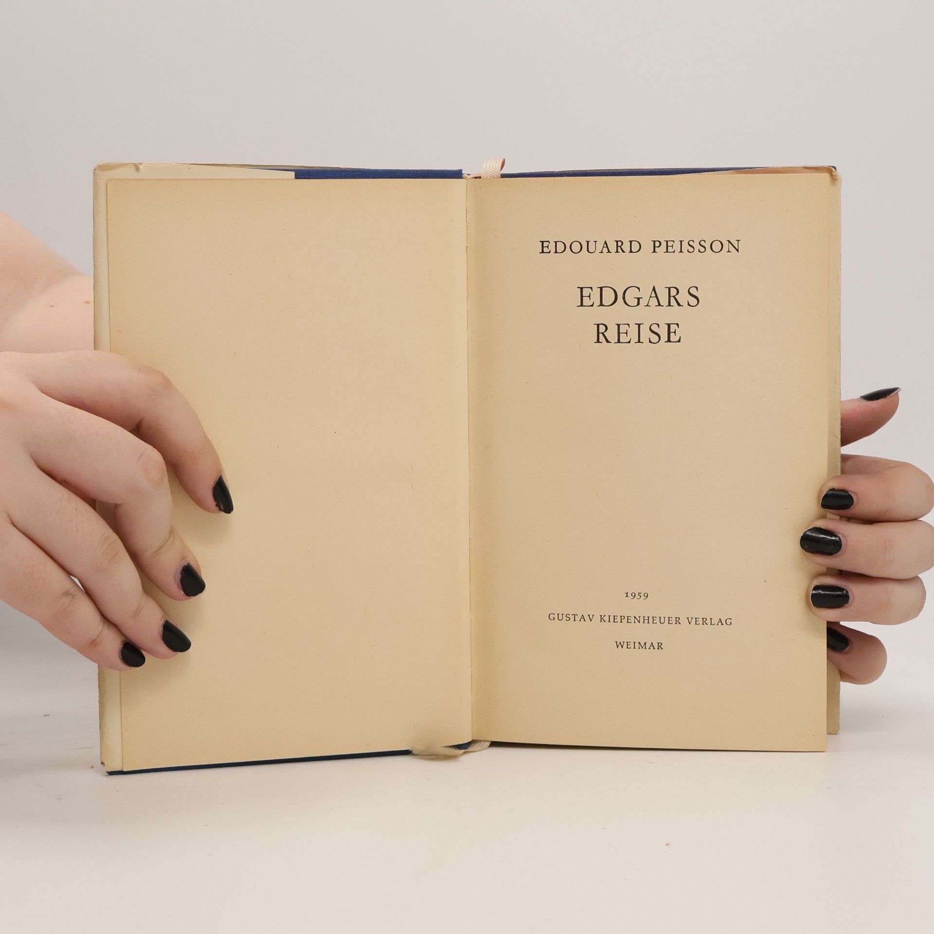 Édouard Peisson Edgars Reife