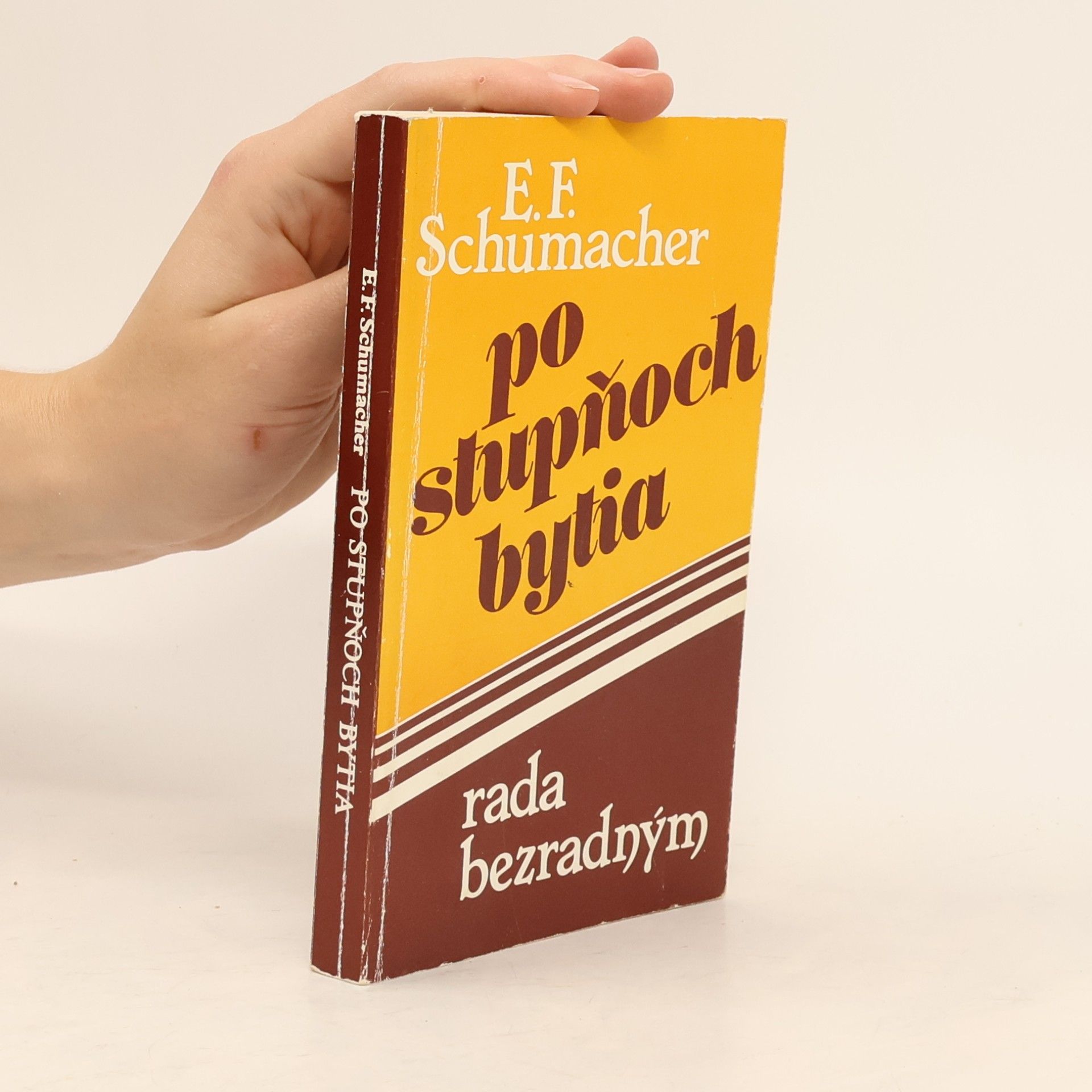 E. F. Schumacher Po stupňoch bytia. Rada bezradným