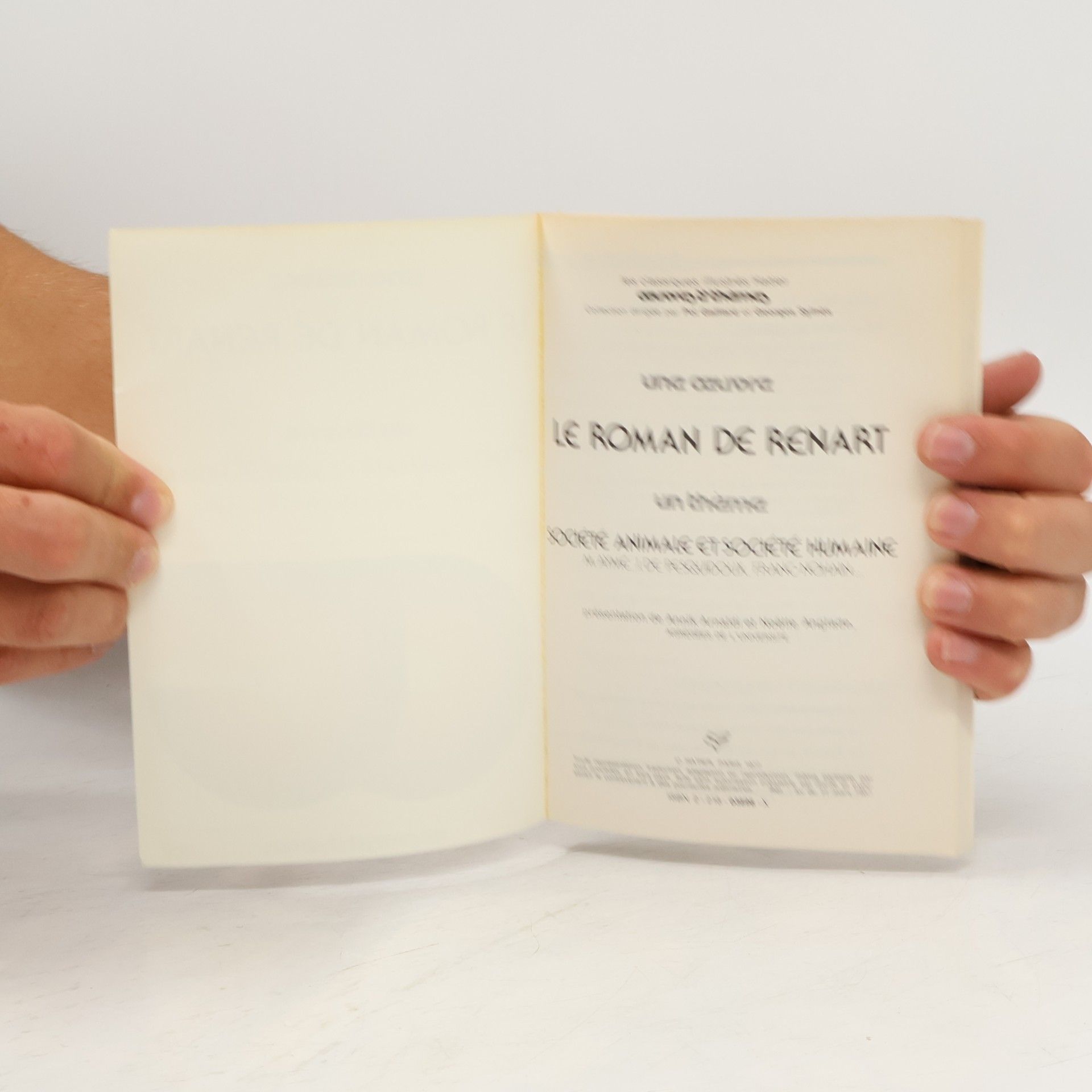 Marcel Aymé Le Roman de Renart