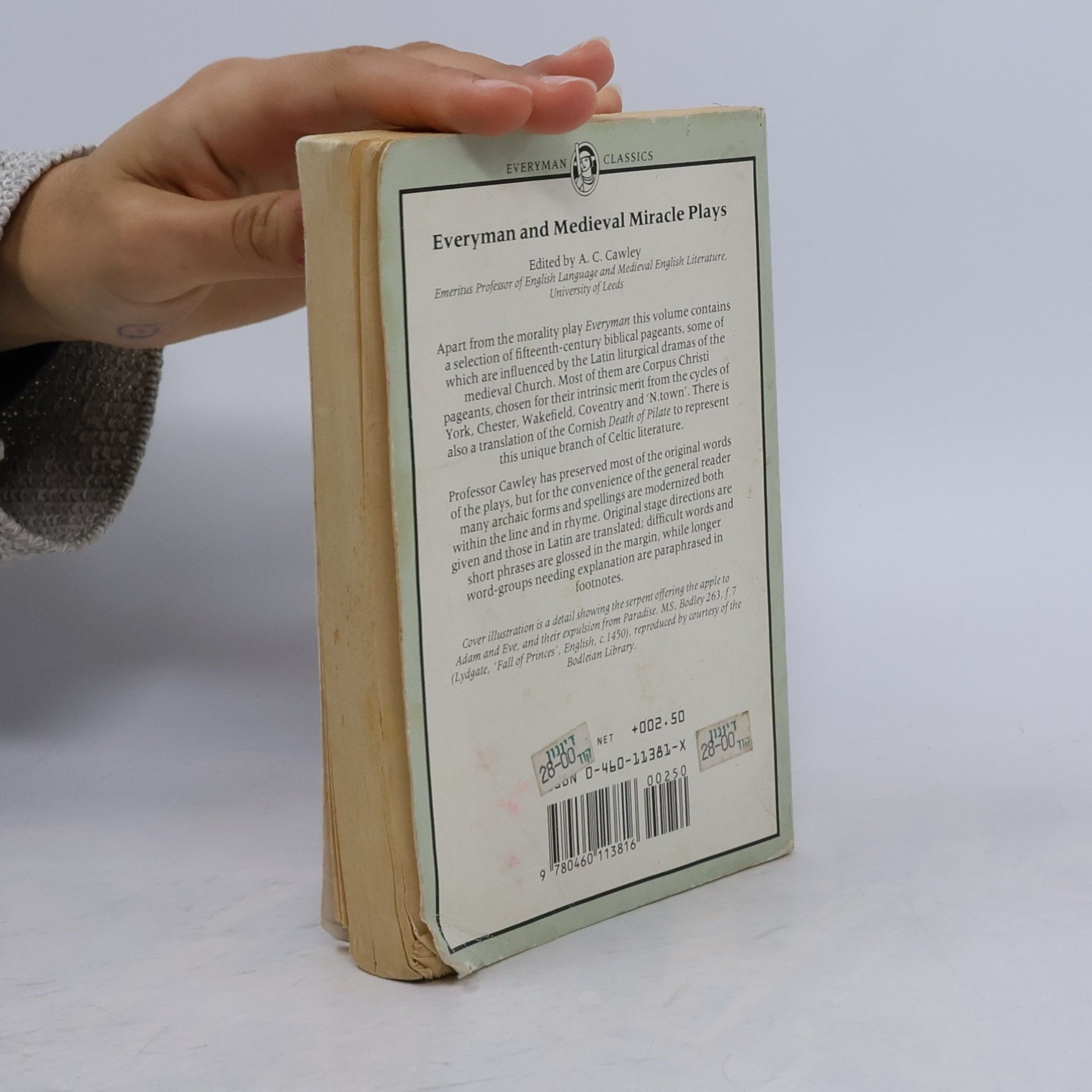 A. C. Cawley Everyman and Medieval Miracle Plays