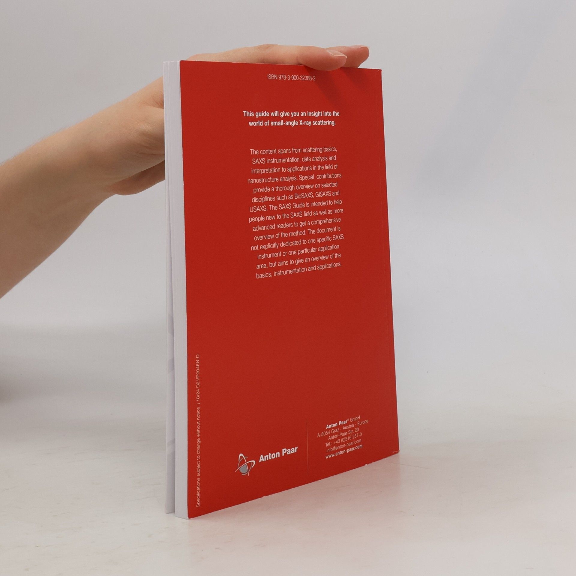 Heimo Schnablegger The SAXS Guide