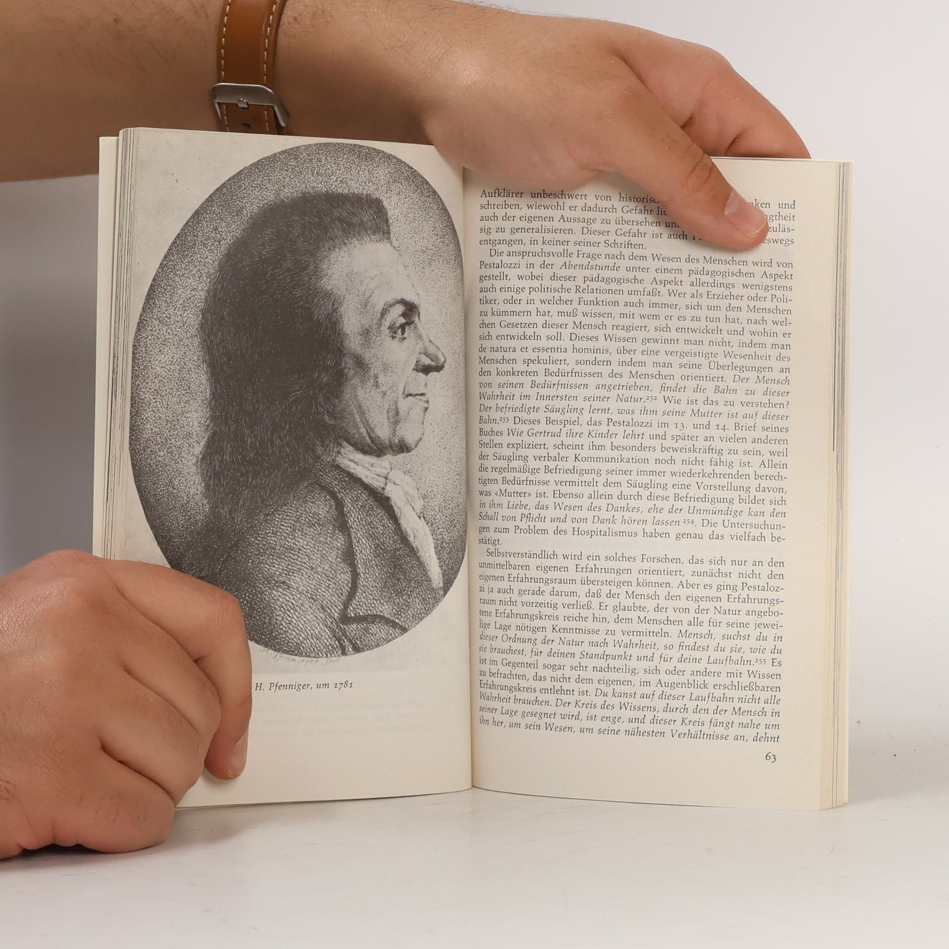 Max Liedtke Johann Heinrich Pestalozzi in Selbstzeugnissen und Bilddokumenten