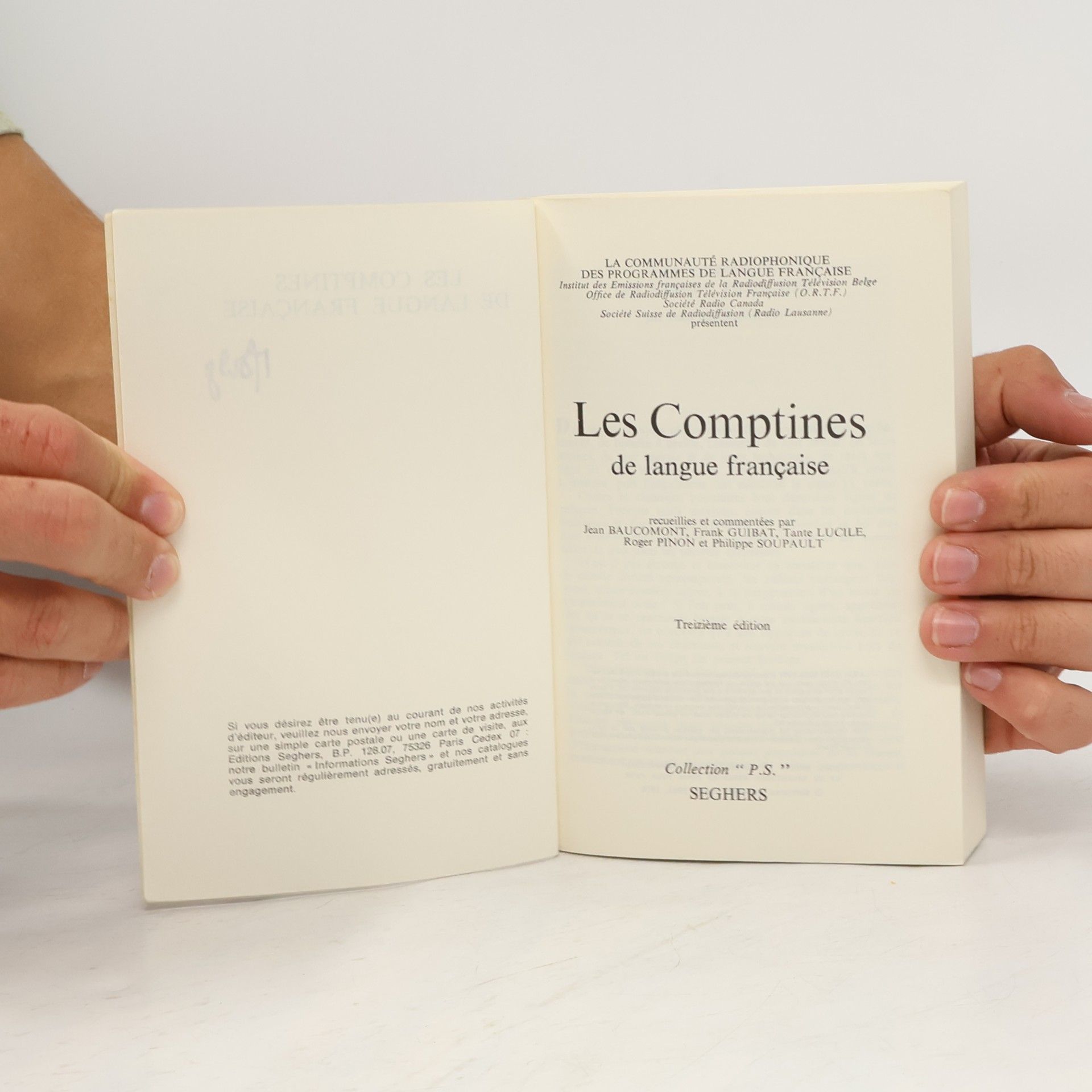 Collectif d'auteurs Les Comptines
