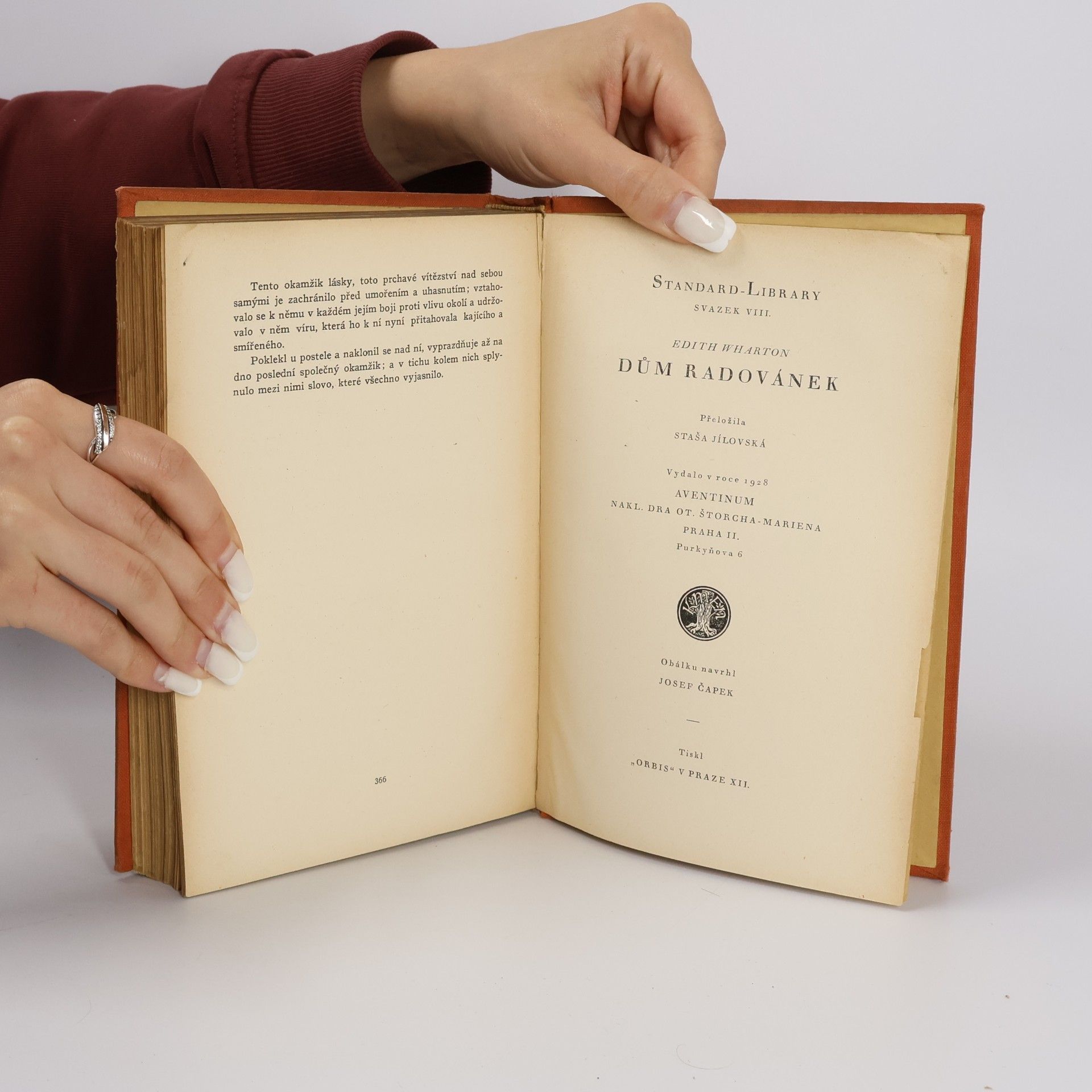 Edith Wharton Dům radovánek