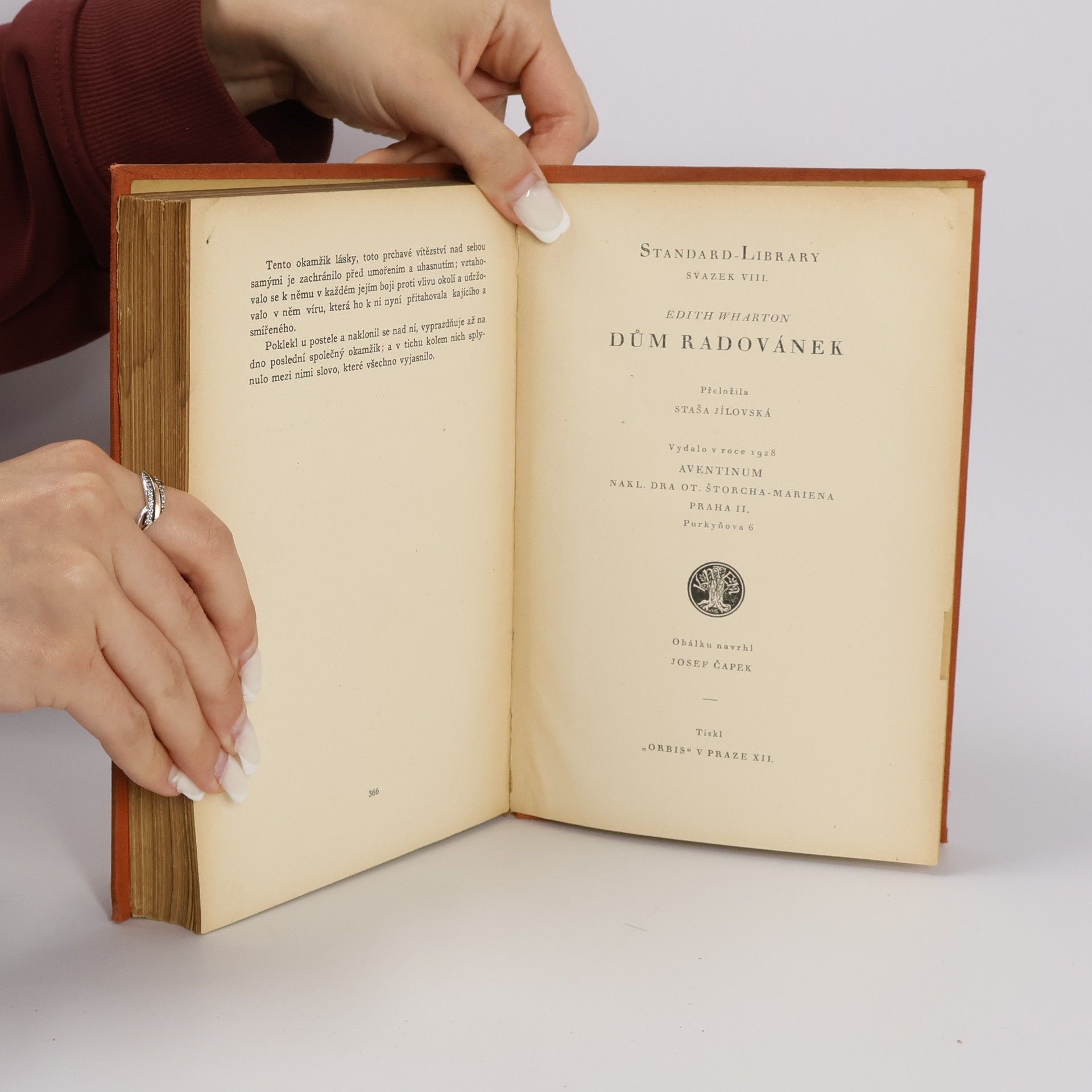 Edith Wharton Dům radovánek