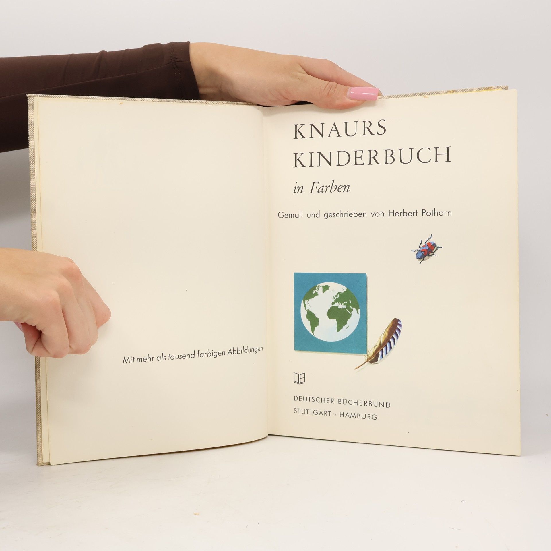 Herbert Pothorn Knaurs Kinderbuch in Farben