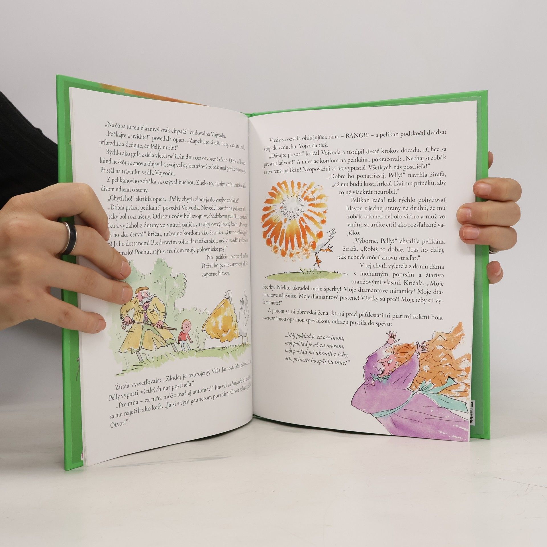 Roald Dahl Žirafa, Pelly a Já