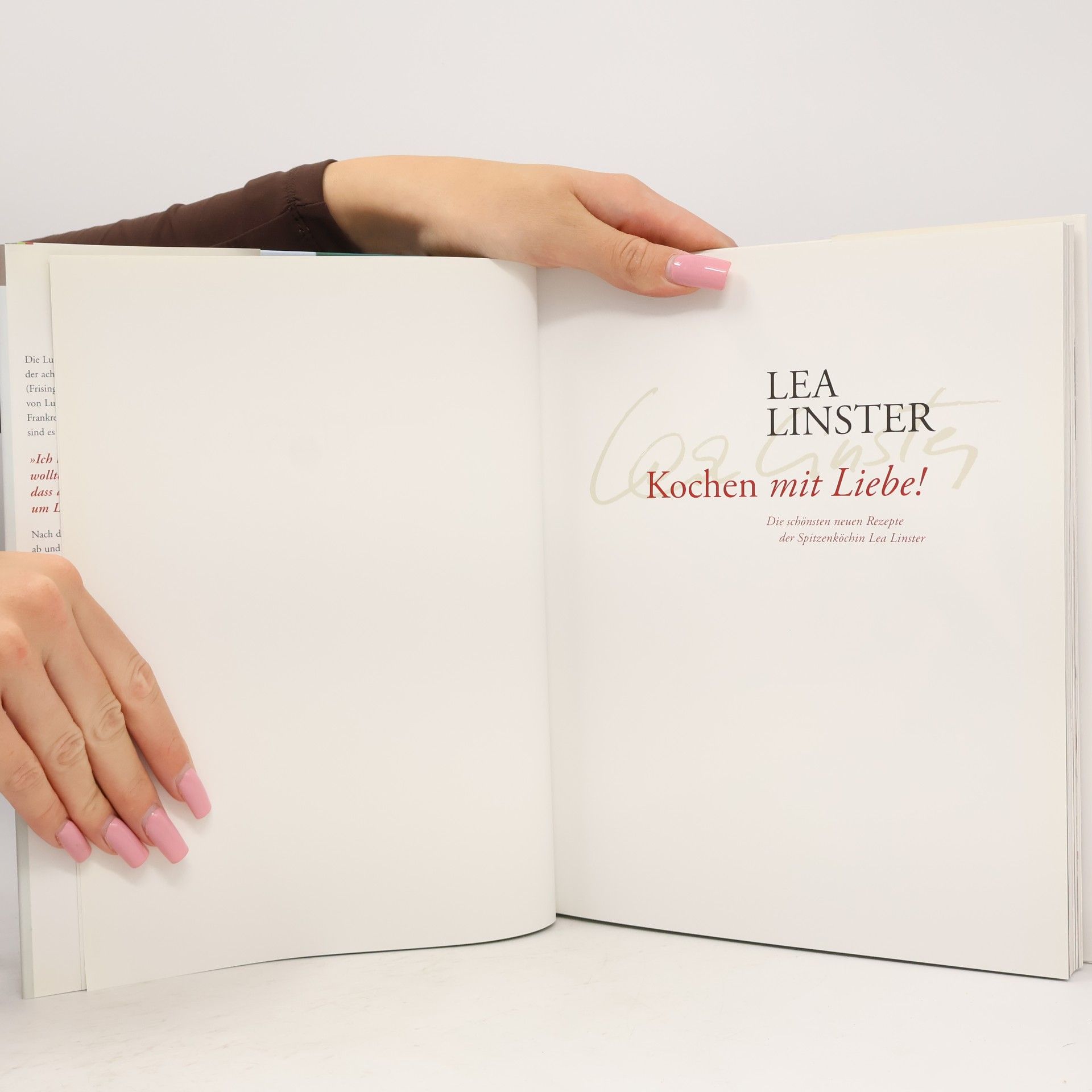 Léa Linster Kochen mit Liebe!