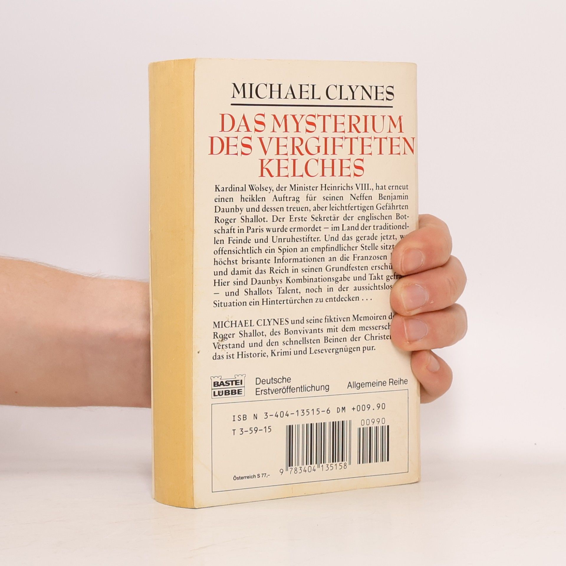 Paul C. Doherty Das Mysterium des vergifteten Kelches
