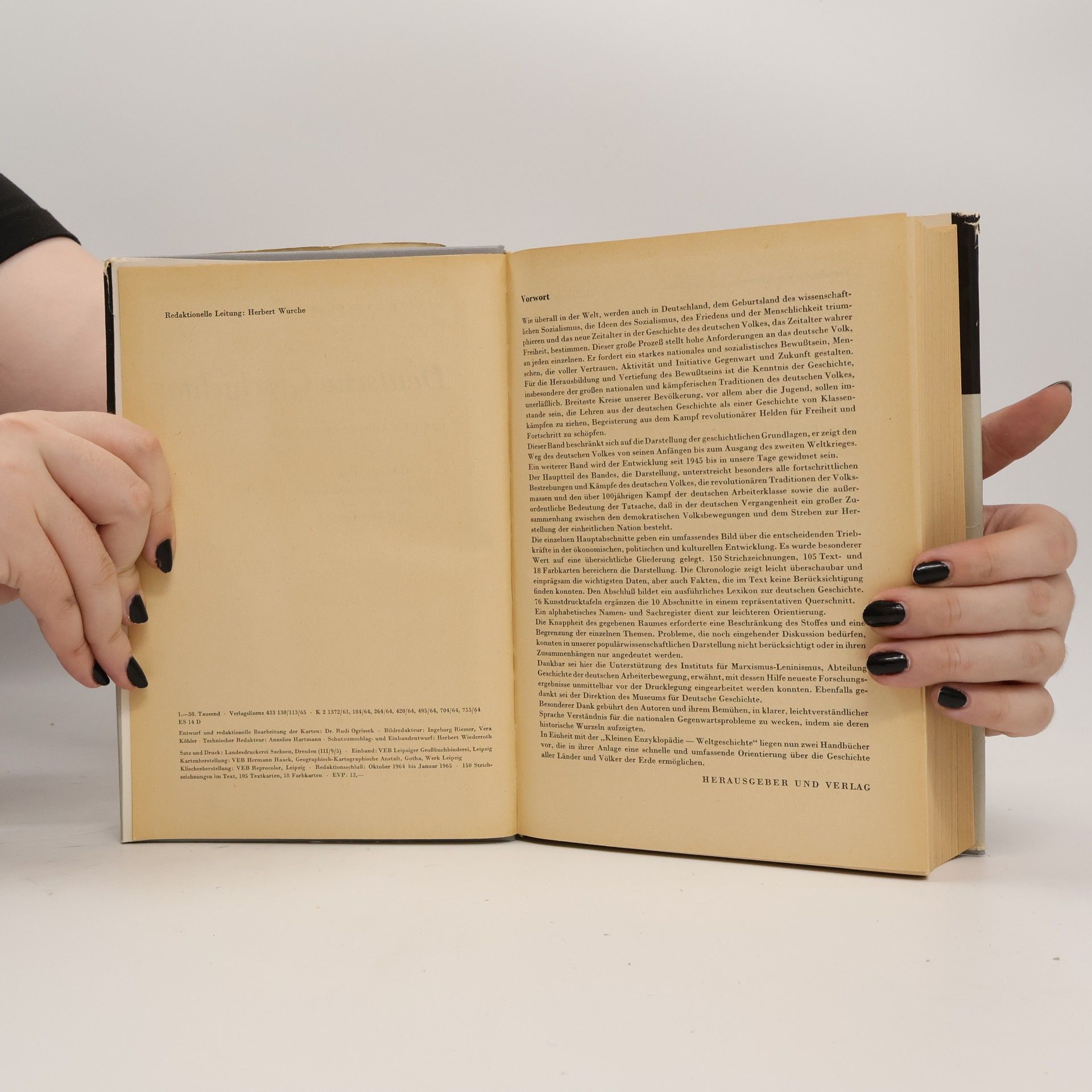 Autorenkollektiv Deutsche Geschichte von den Anfängen bis 1945