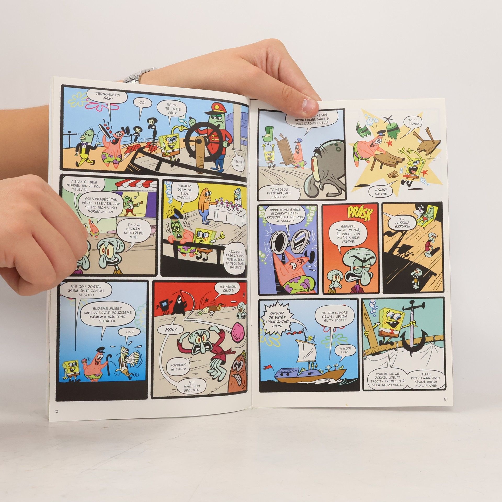 Autorenkollektiv SpongeBob komiks 8/2023. Jak vypéct Sépiáka