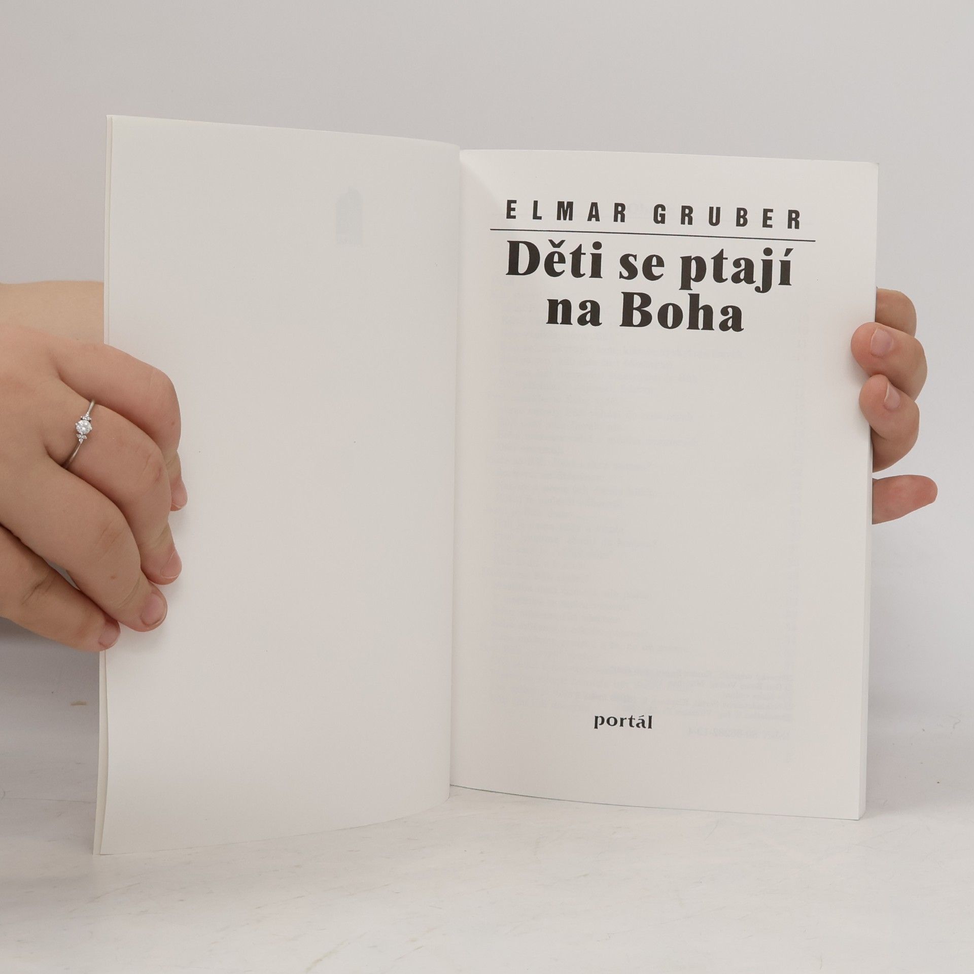 Elmar R. Gruber Děti se ptají na Boha