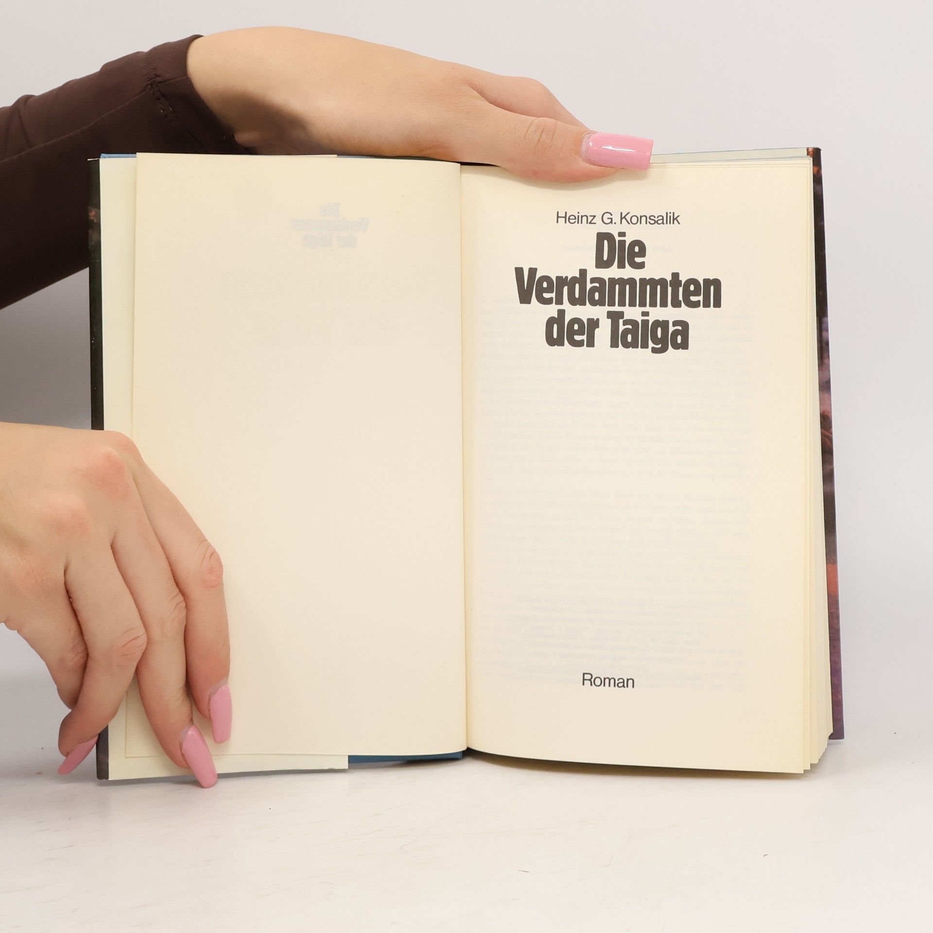 Heinz Günther Konsalik Die Verdammten der Taiga
