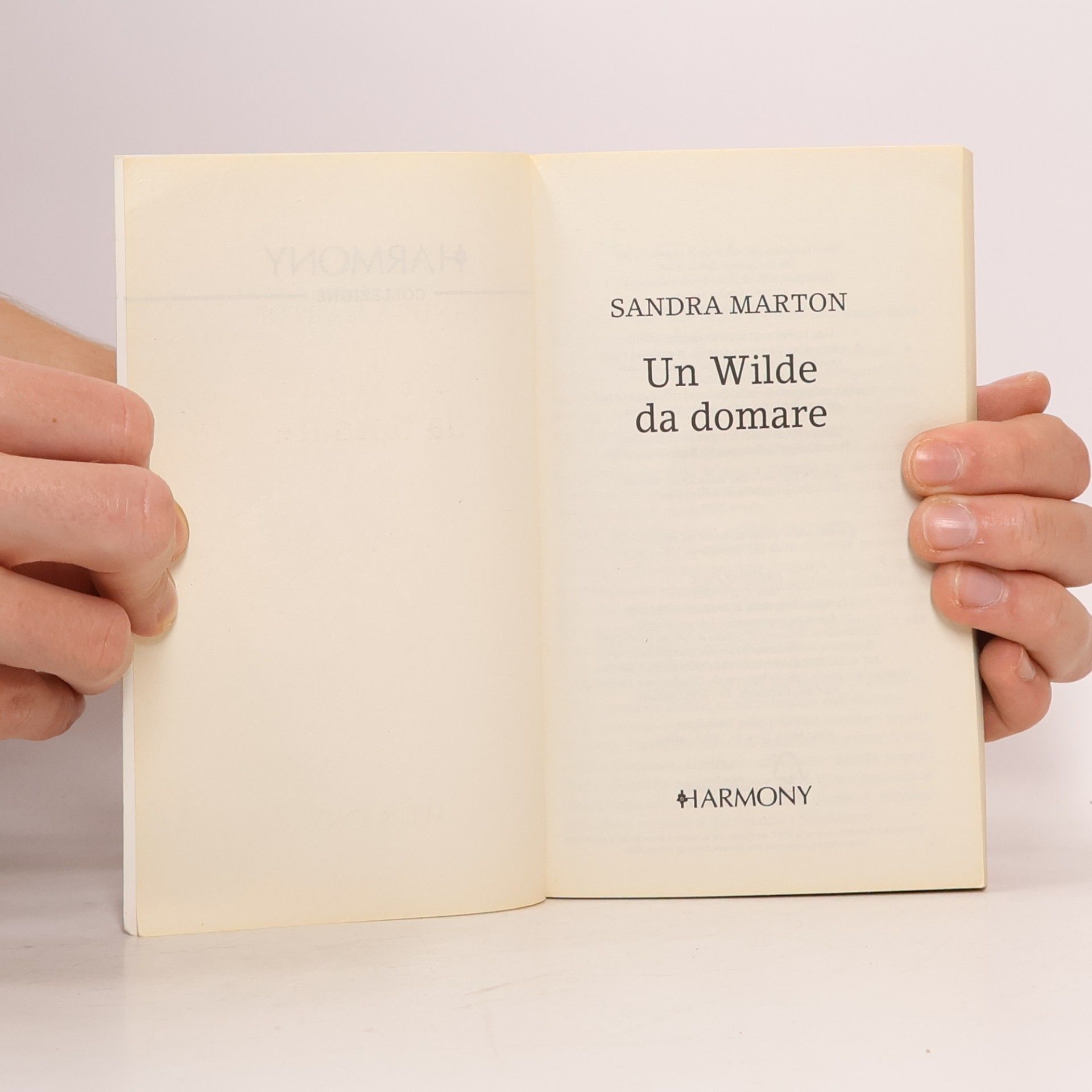 Sandra Marton Un Wilde da domare