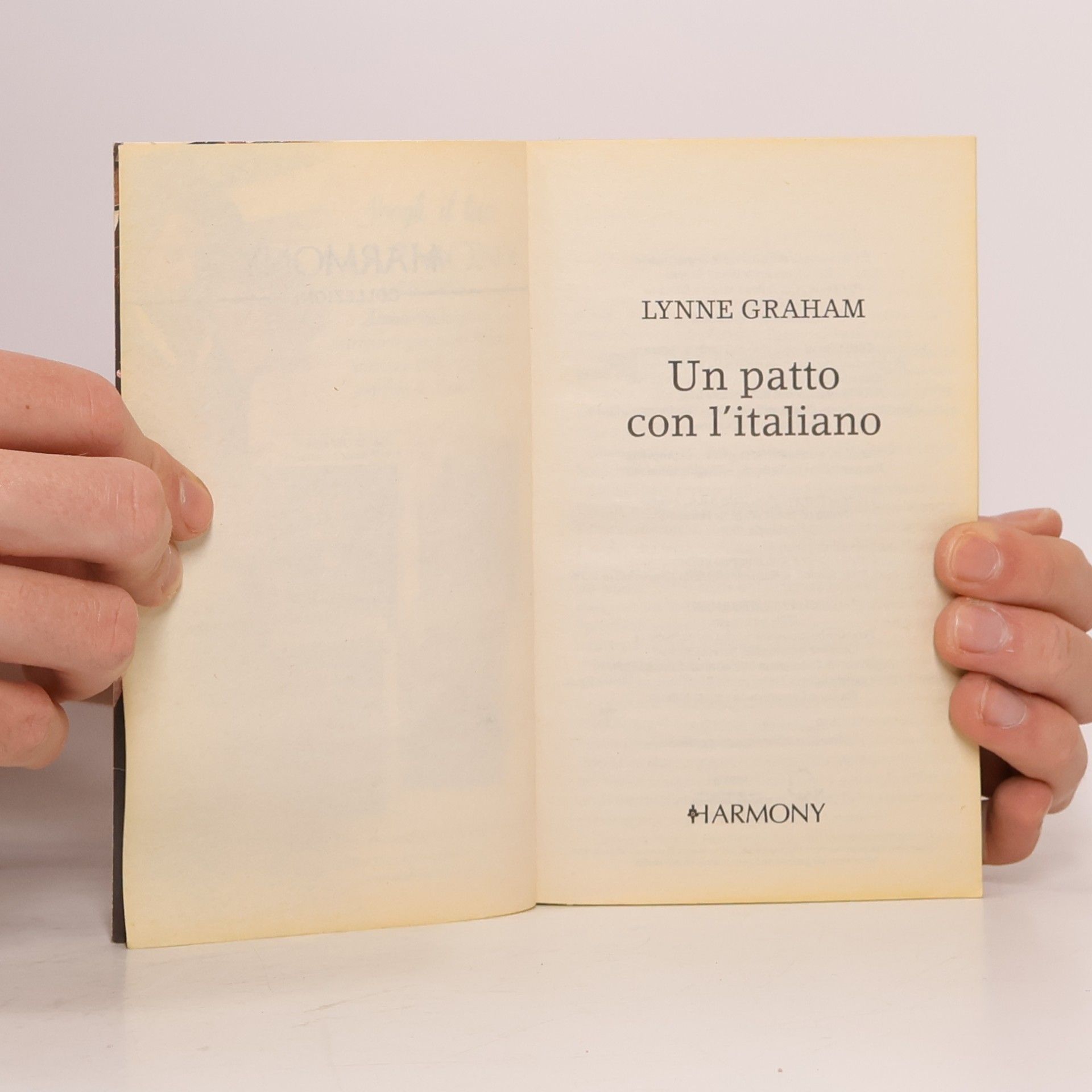 Lynne Graham Un patto con l'italiano