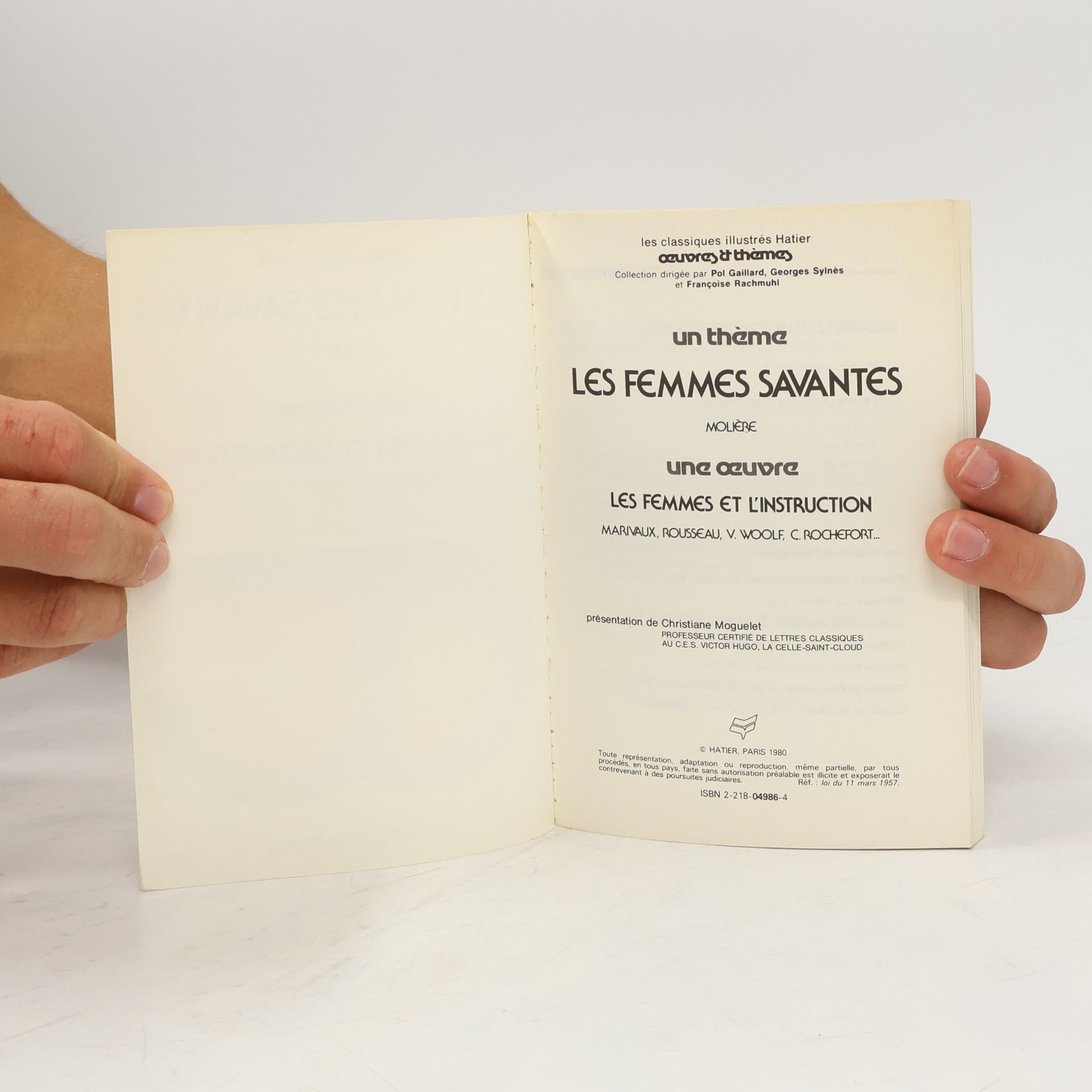 Molière Œuvres & Thèmes - 1: Les femmes savantes