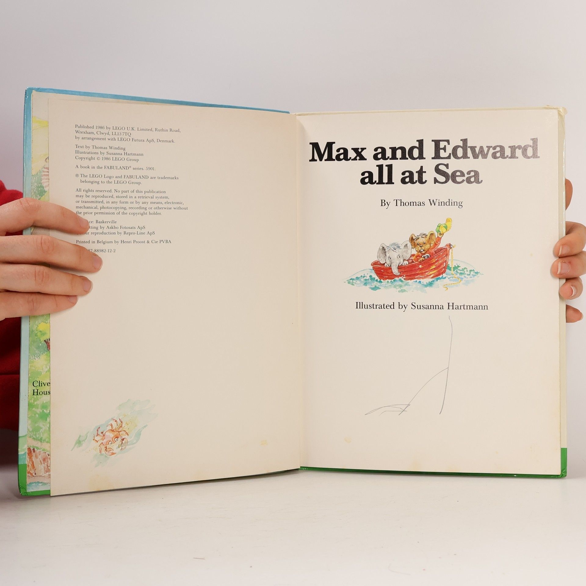 Thomas Winding Edward and Friends in Fabuland: Max and Edward All at Sea