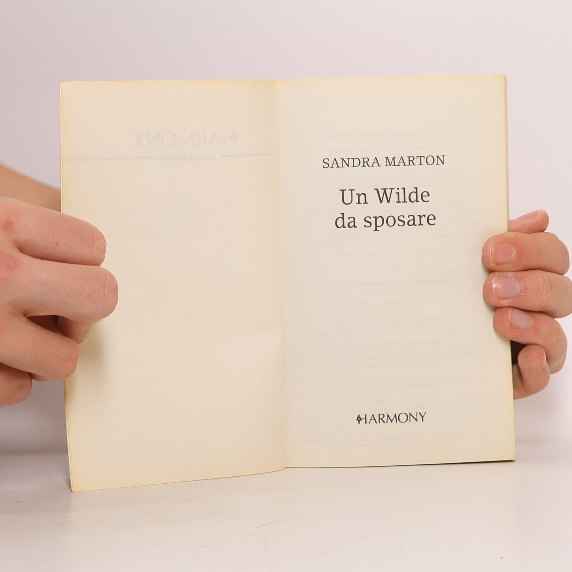 Sandra Marton Un Wilde da sposare