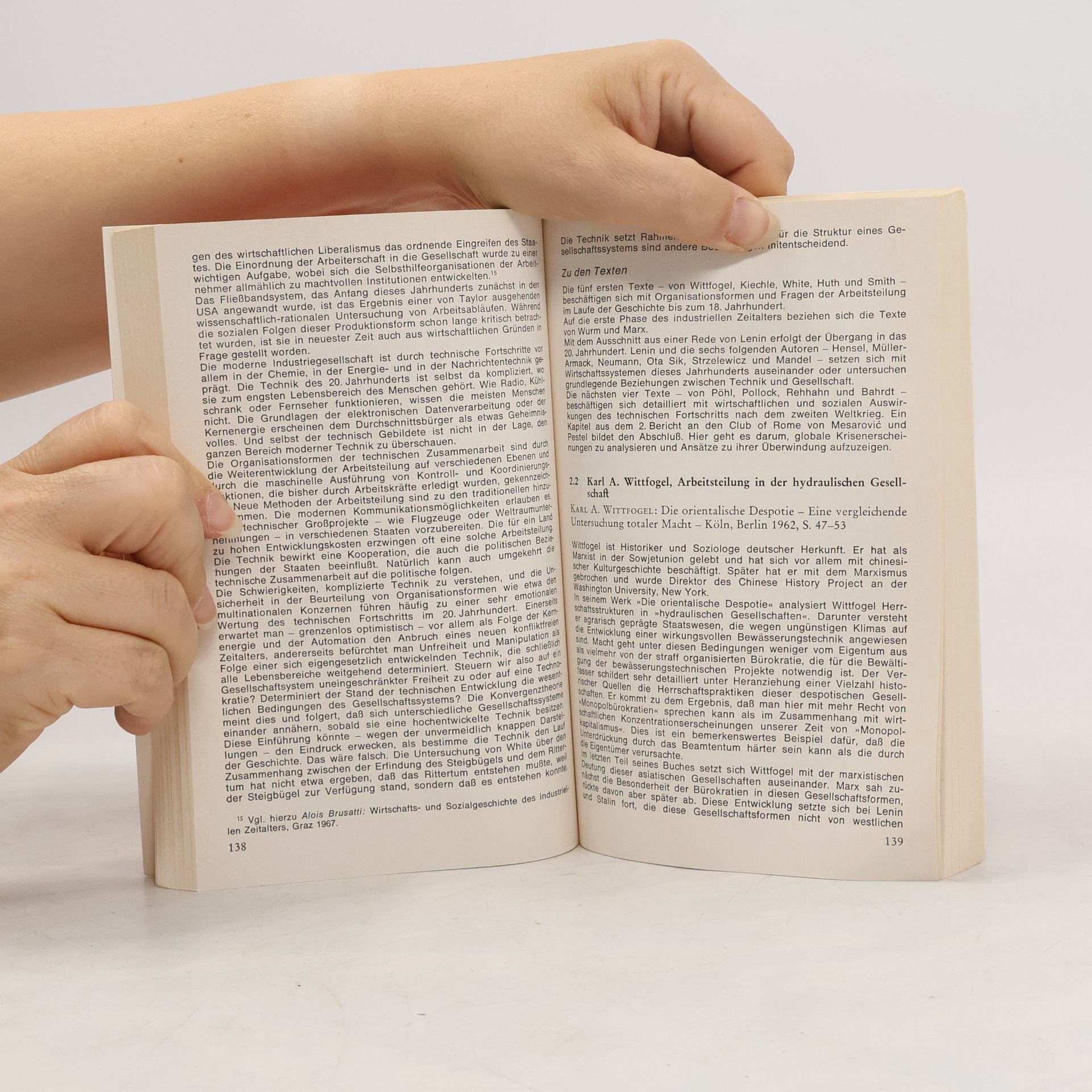 sachsse-hans-hg technik-und-gesellschaft-2-texte-technik-in-der-literatur