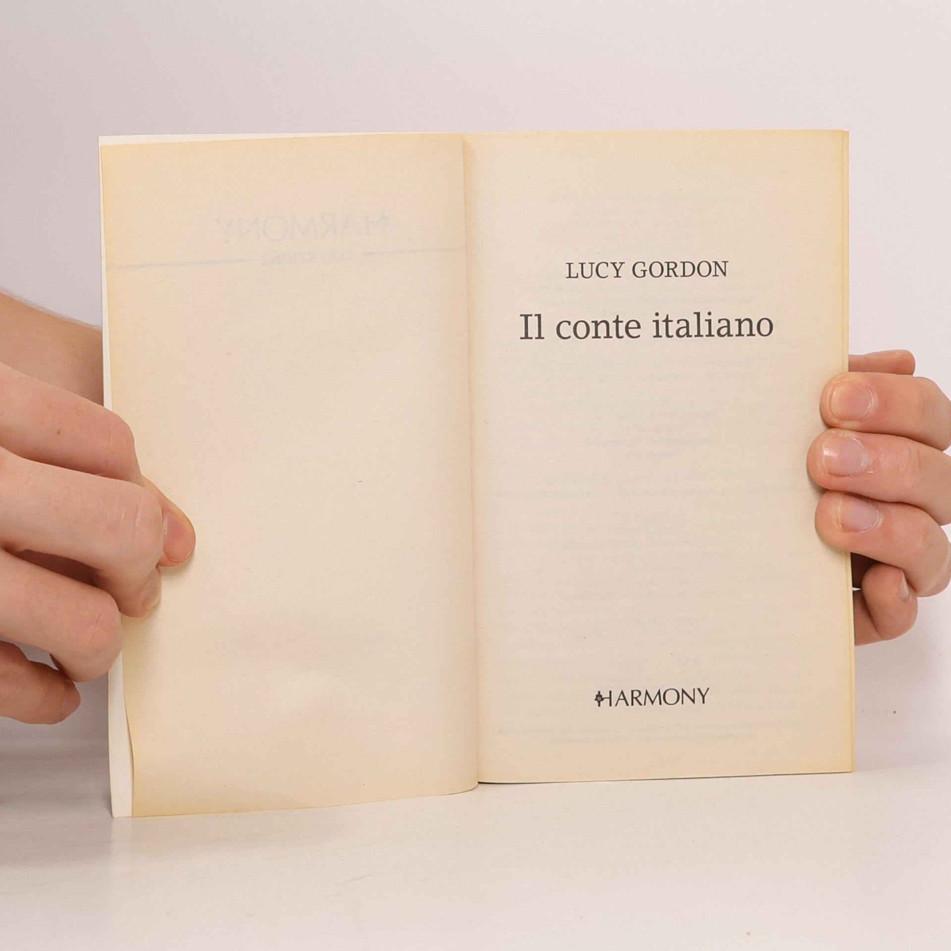 Lucy Gordon Il conte italiano