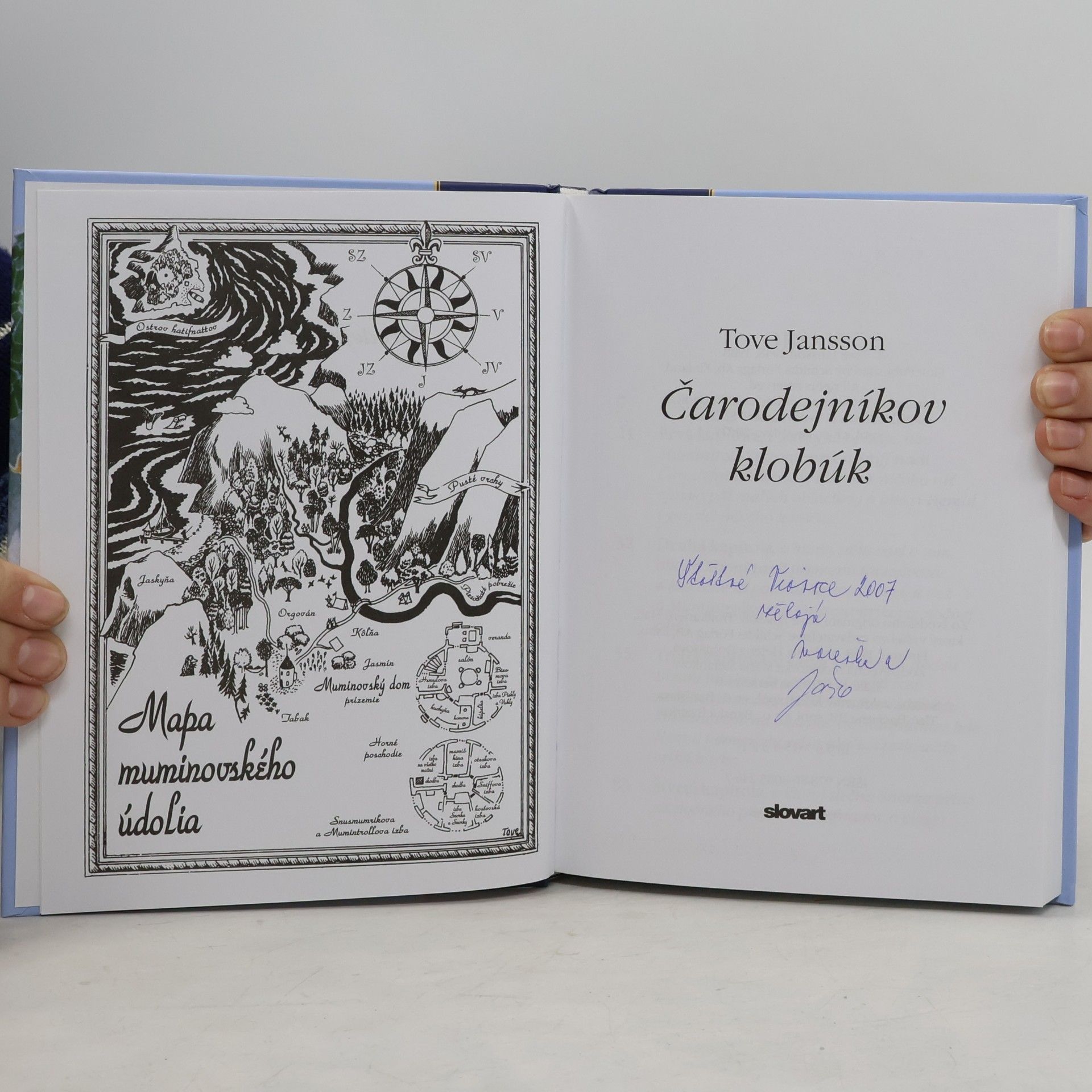 Tove Jansson Čarodejníkov klobúk
