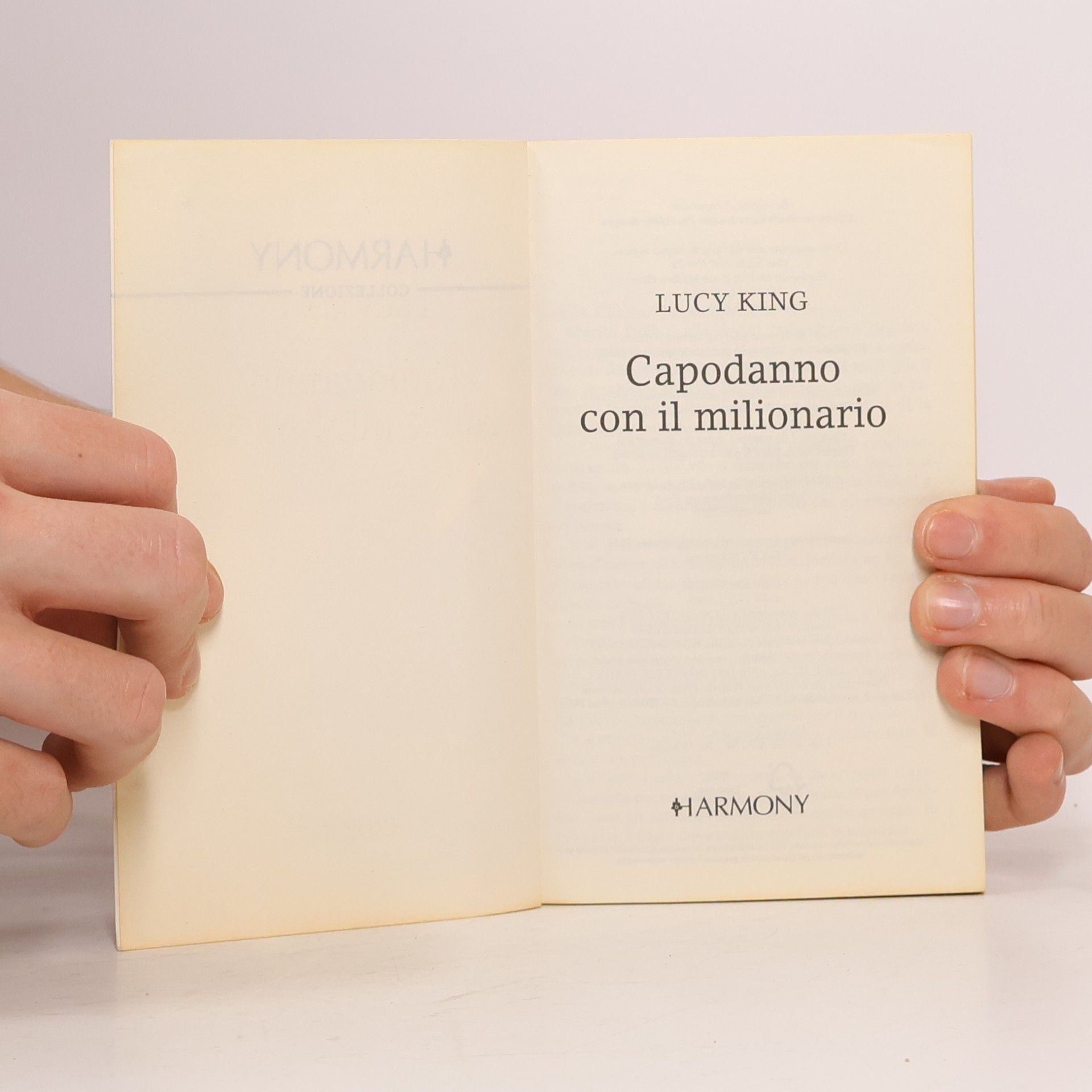 Lucy King Harmony Collezione: Capodanno con il milionario