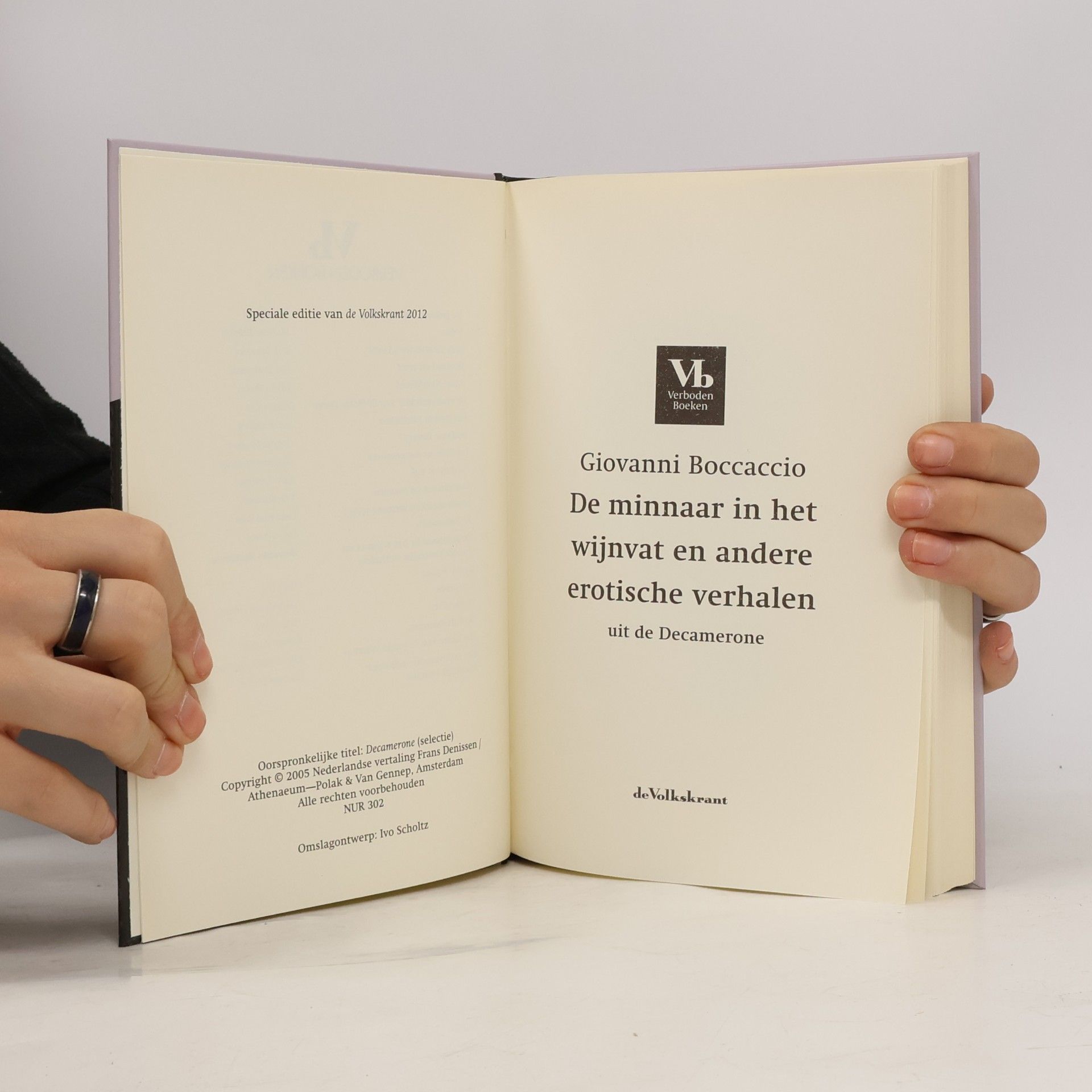 Giovanni Boccaccio De minnaar in het wijnvat en andere erotische verhalen