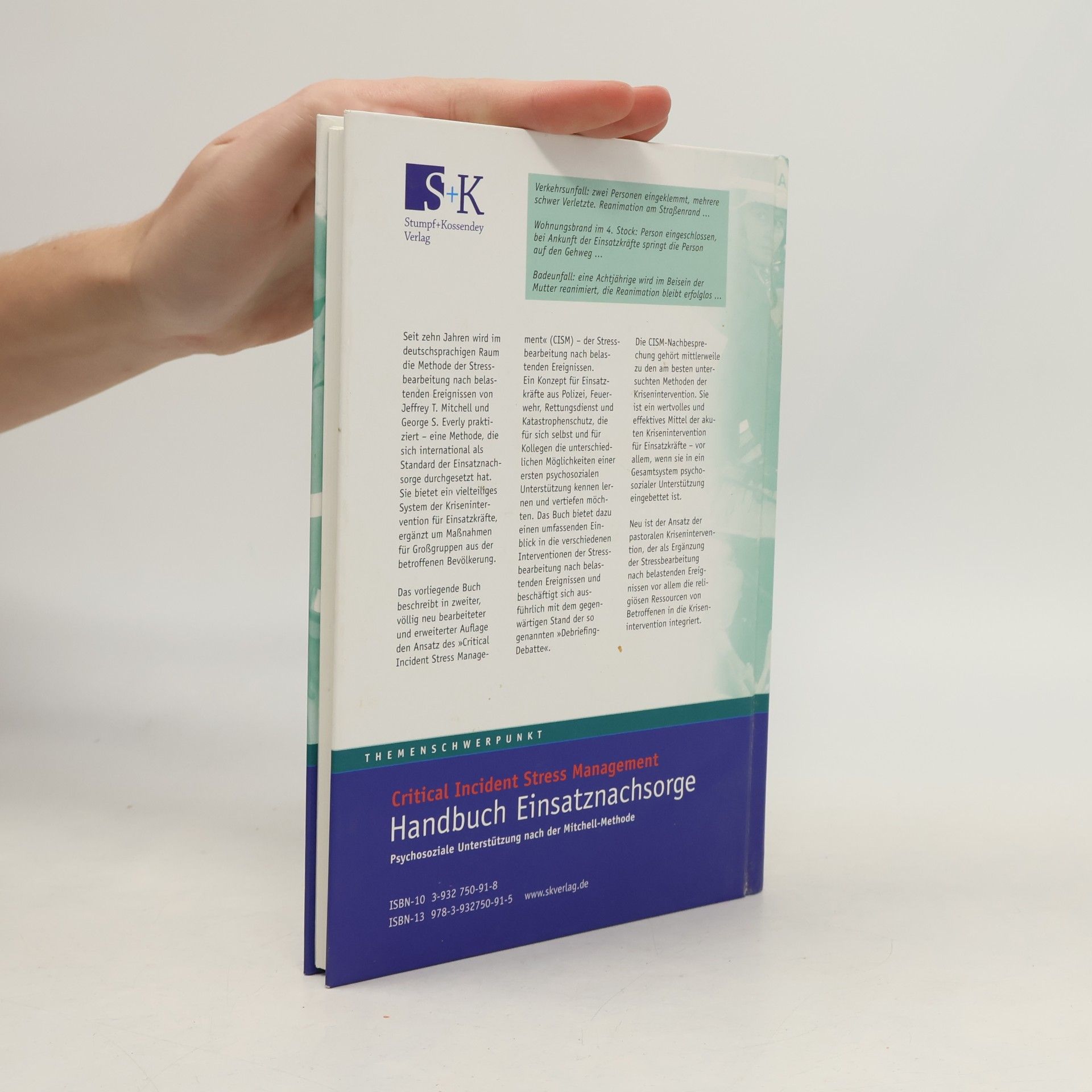 Jeffrey T. Mitchell Critical Incident Stress Management