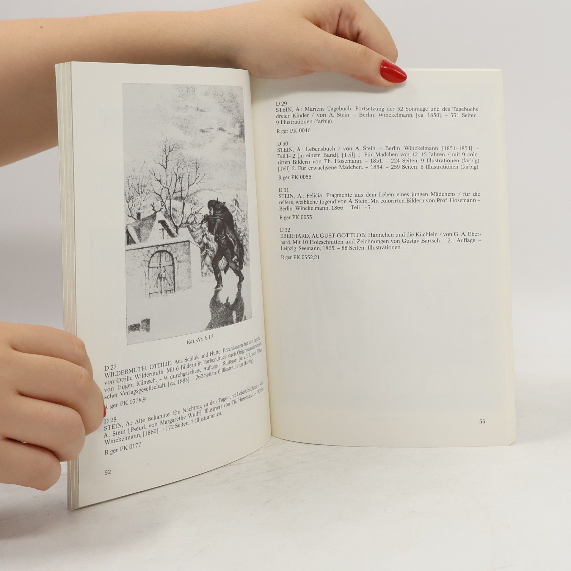 Wolfgang Promies Kinderbücher des 19. [neunzehnten] Jahrhunderts