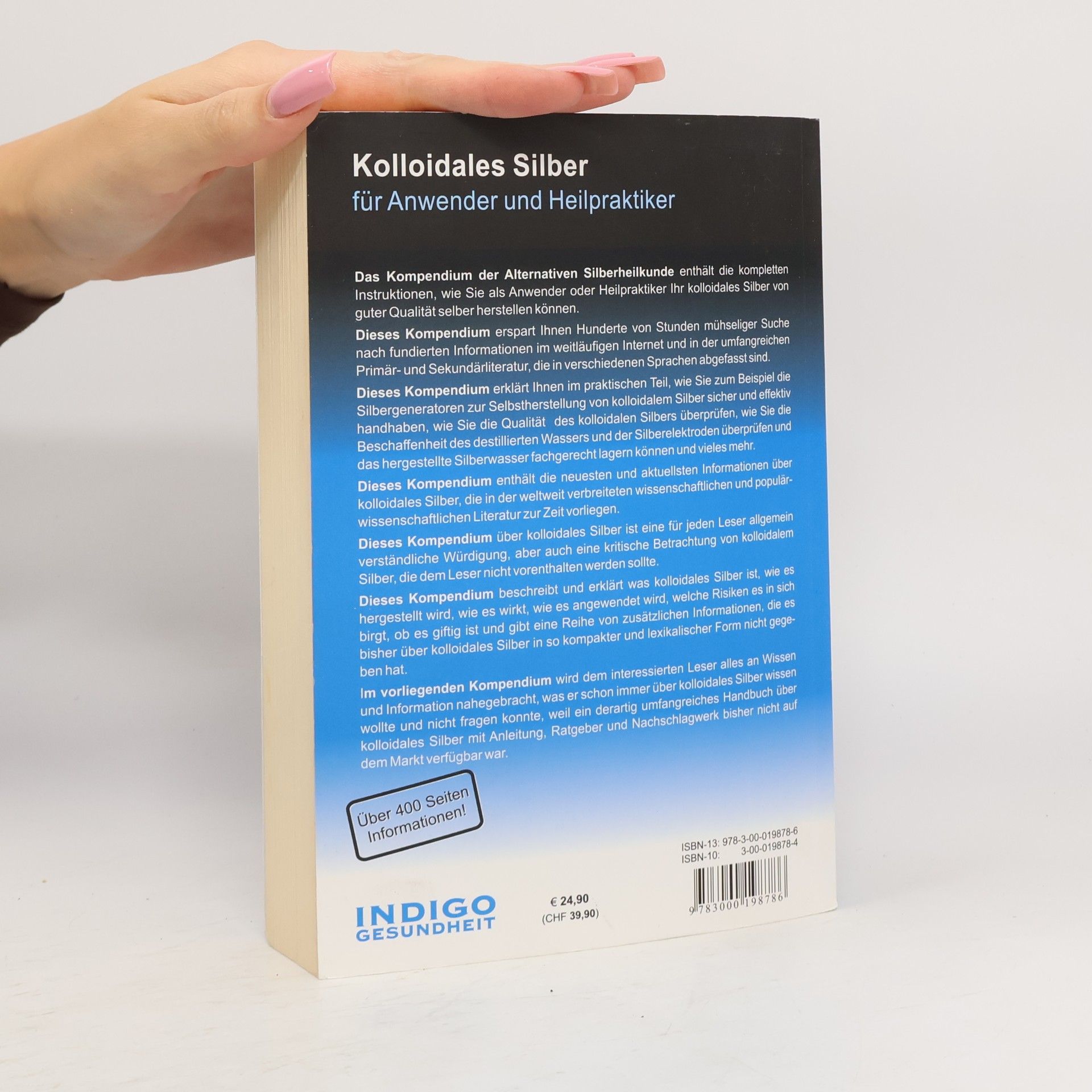Sigmund C. F. Arnim Kolloidales Silber für Anwender und Heilpraktiker