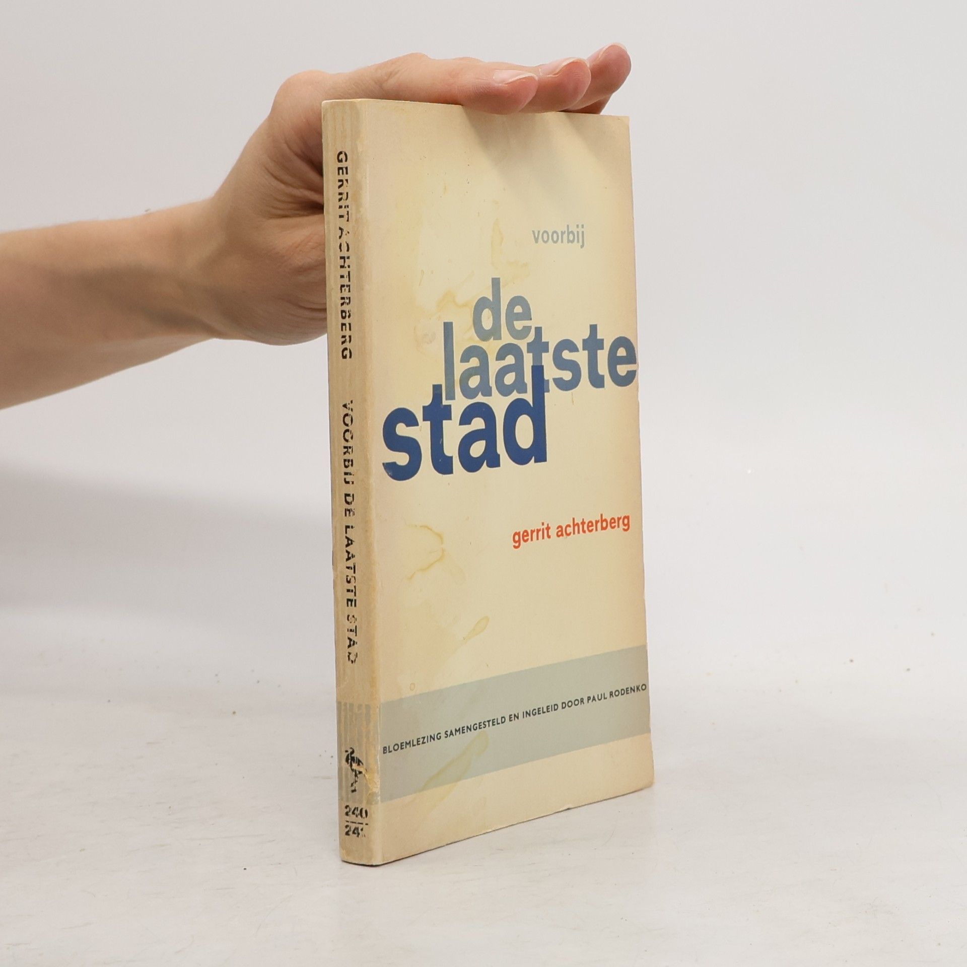 Gerrit Achterberg Ver voorbij de laatste stad